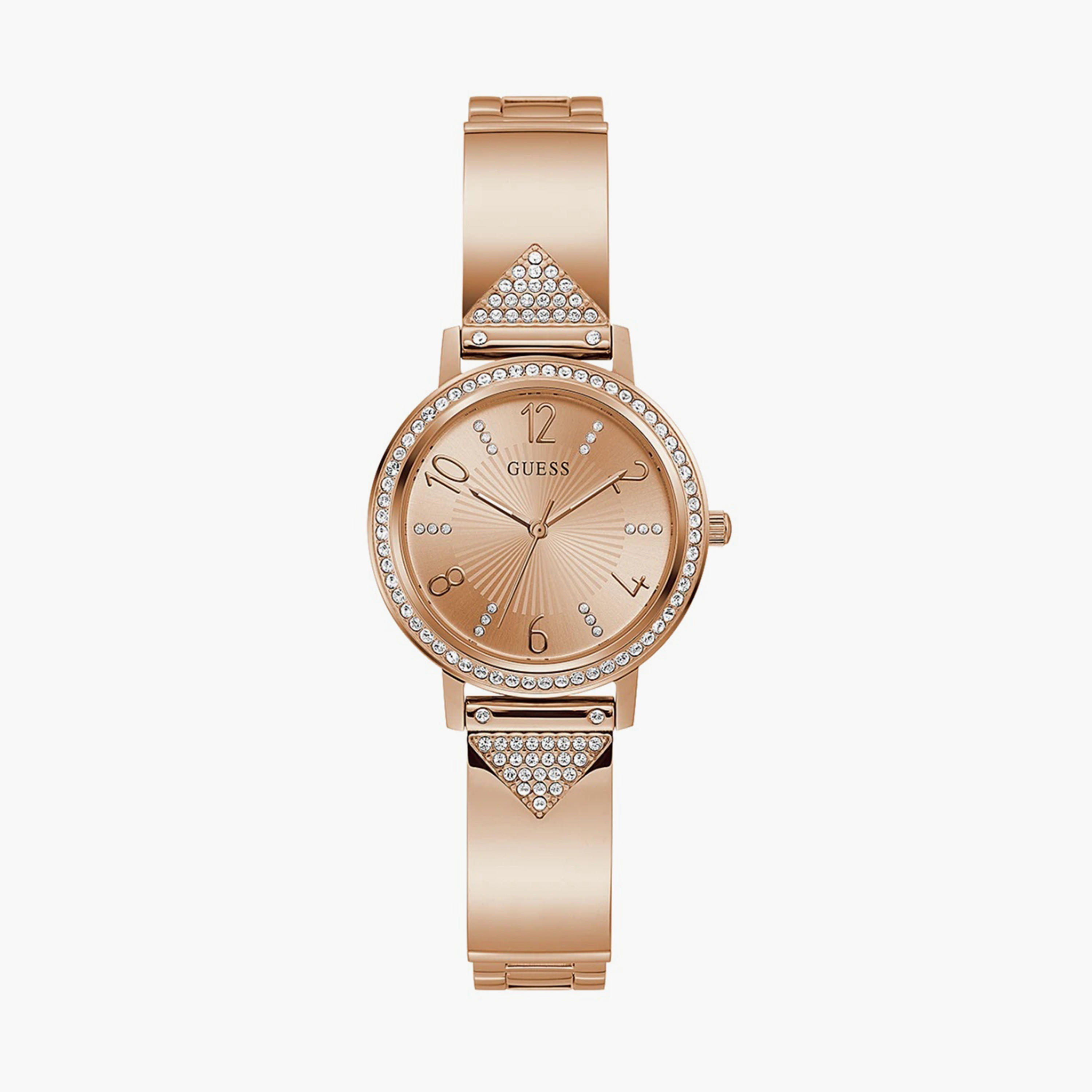 Guess Rose Gold Analog Stainless Steel Strap Watch - GW0474L3-women-watchesandjewellery-watches-image-1