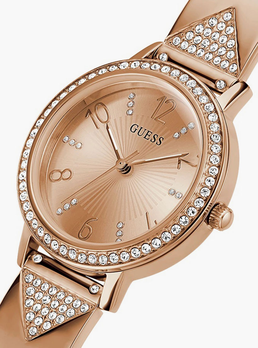 Guess Rose Gold Analog Stainless Steel Strap Watch - GW0474L3-women-watchesandjewellery-watches-image-4
