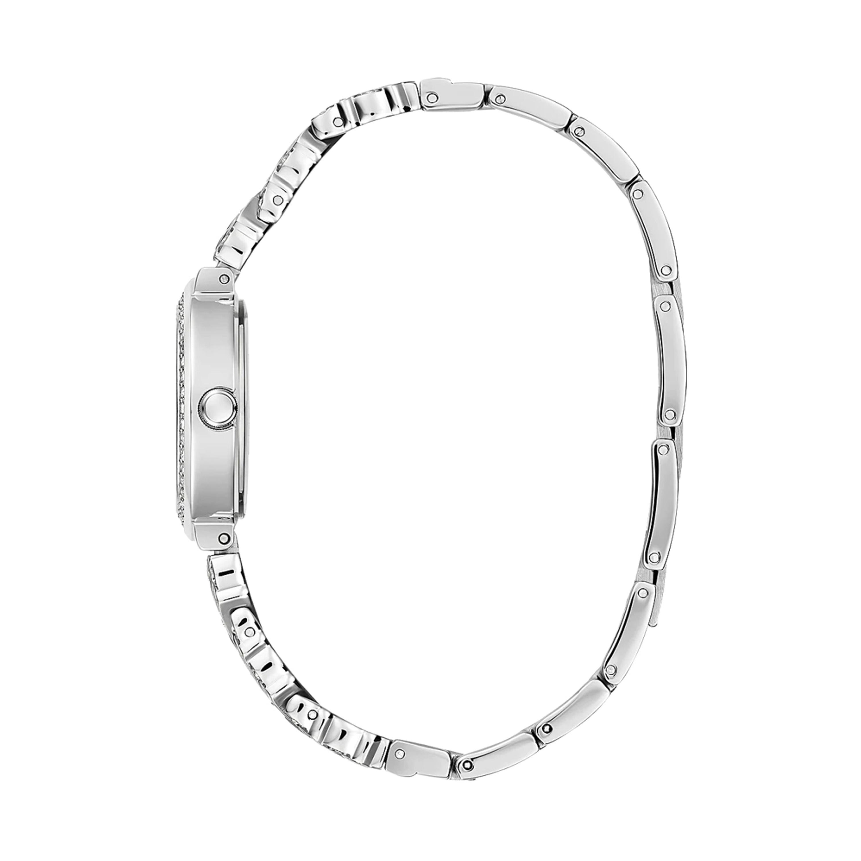 Guess Silver Analog Stainless Steel Strap Watch - GW0476L1 | 28 MM-women-watchesandjewellery-watches-image-2