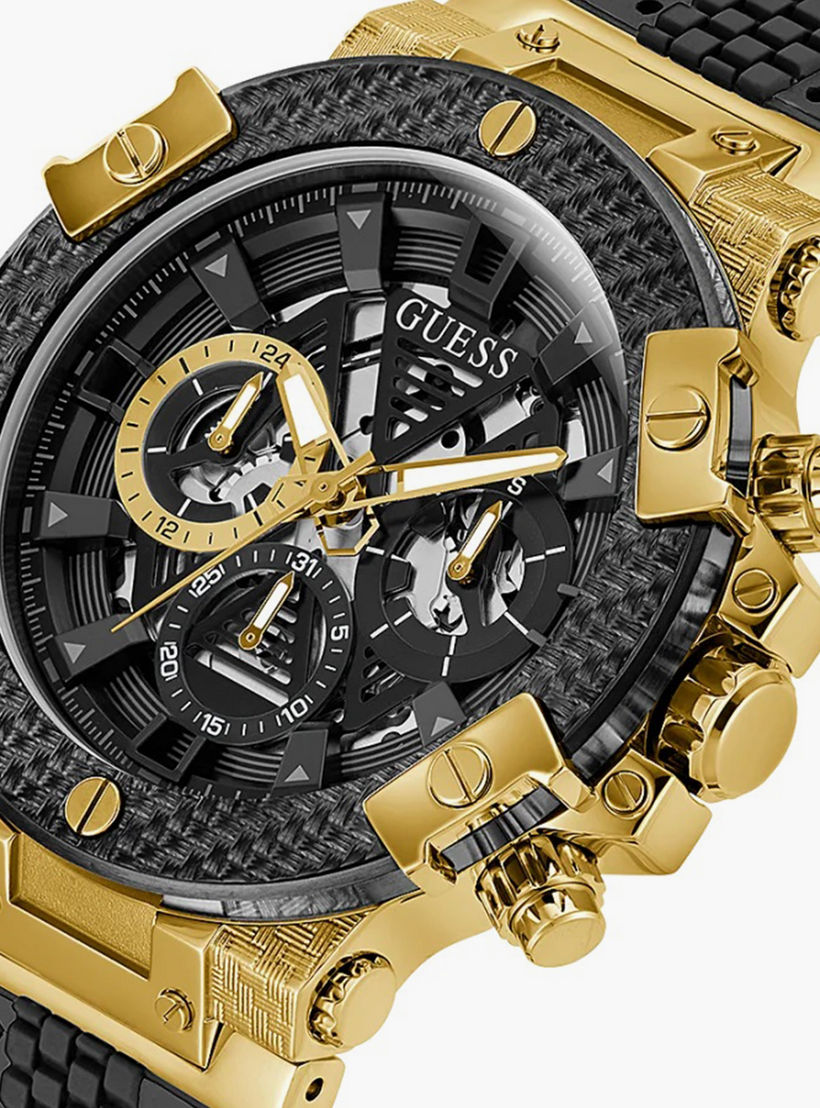 GW0486G2 ساعة يد كرونوغراف للرجال بسوار جلدي بلون رمادي من جيس -men-watchesandjewellery-watches-image-4