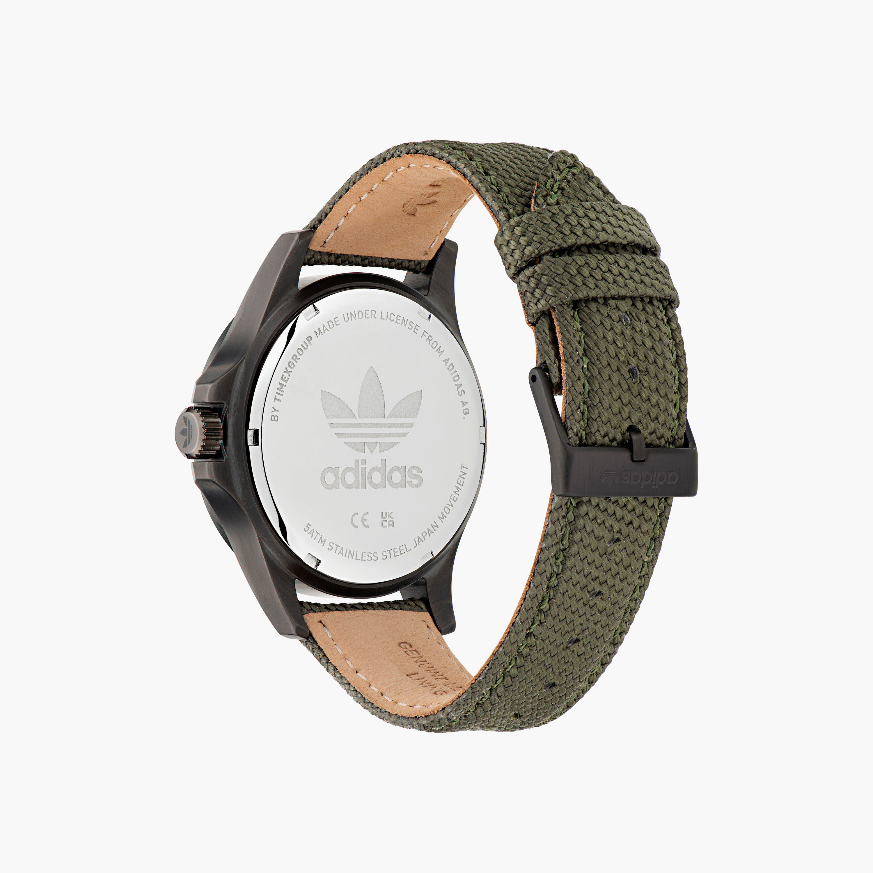 Adidas Men's Green Analog Fabric Strap Watch - AOFH23017 | 44 MM-men-watchesandjewellery-watches-image-3