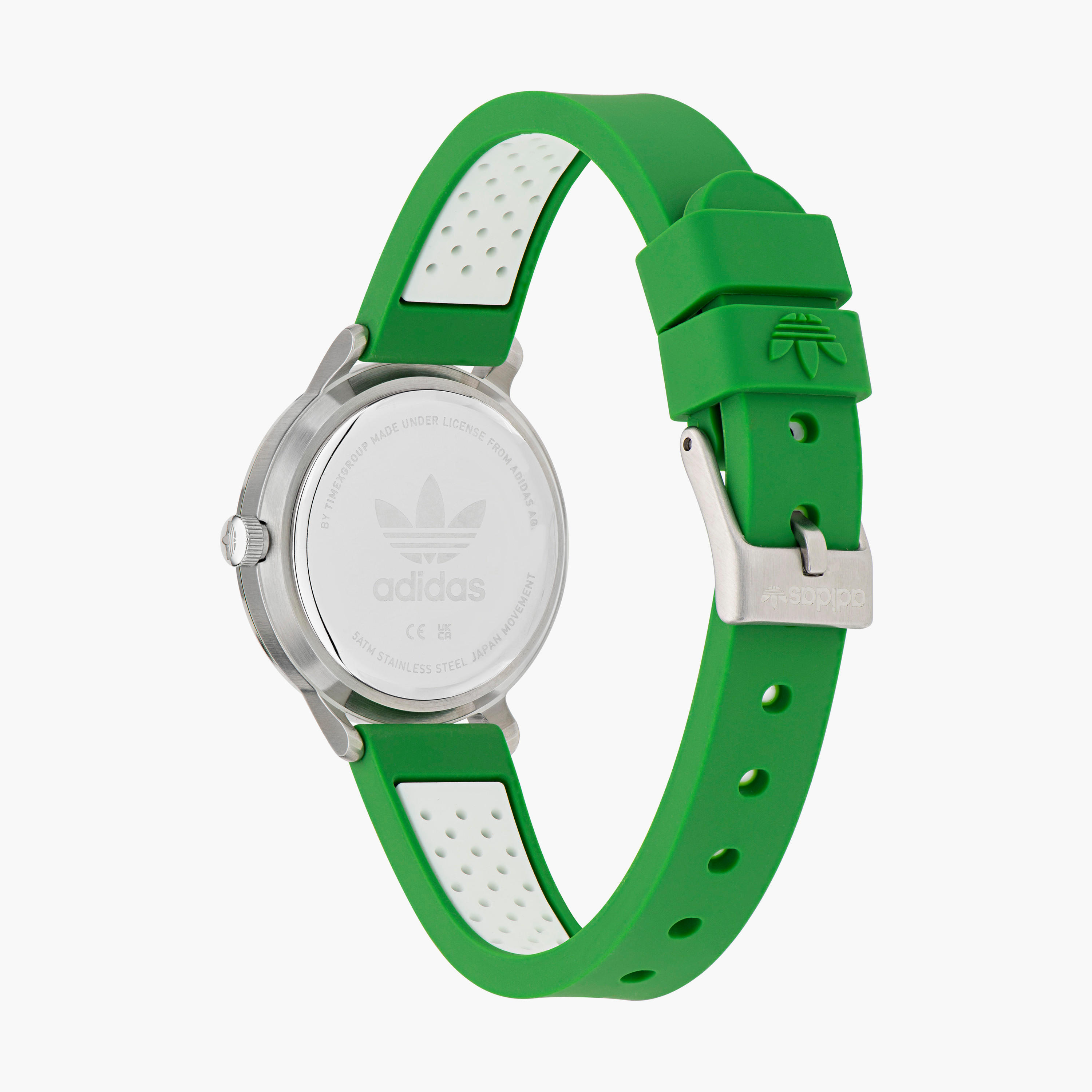 Adidas Green Analog Silicone Strap Watch - AOSY23028-girls-accessories-watches-image-3