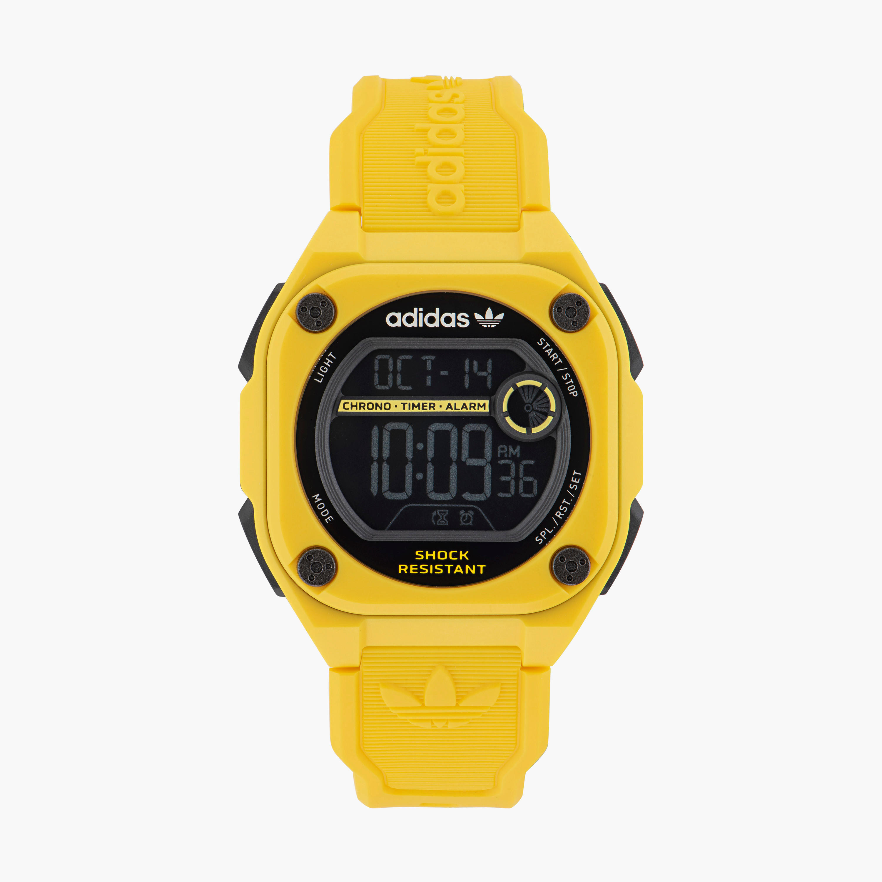 Adidas Men's Yellow Analog/Digital Silicone Strap Watch - AOST23060 | 45 MM-men-watchesandjewellery-watches-image-1