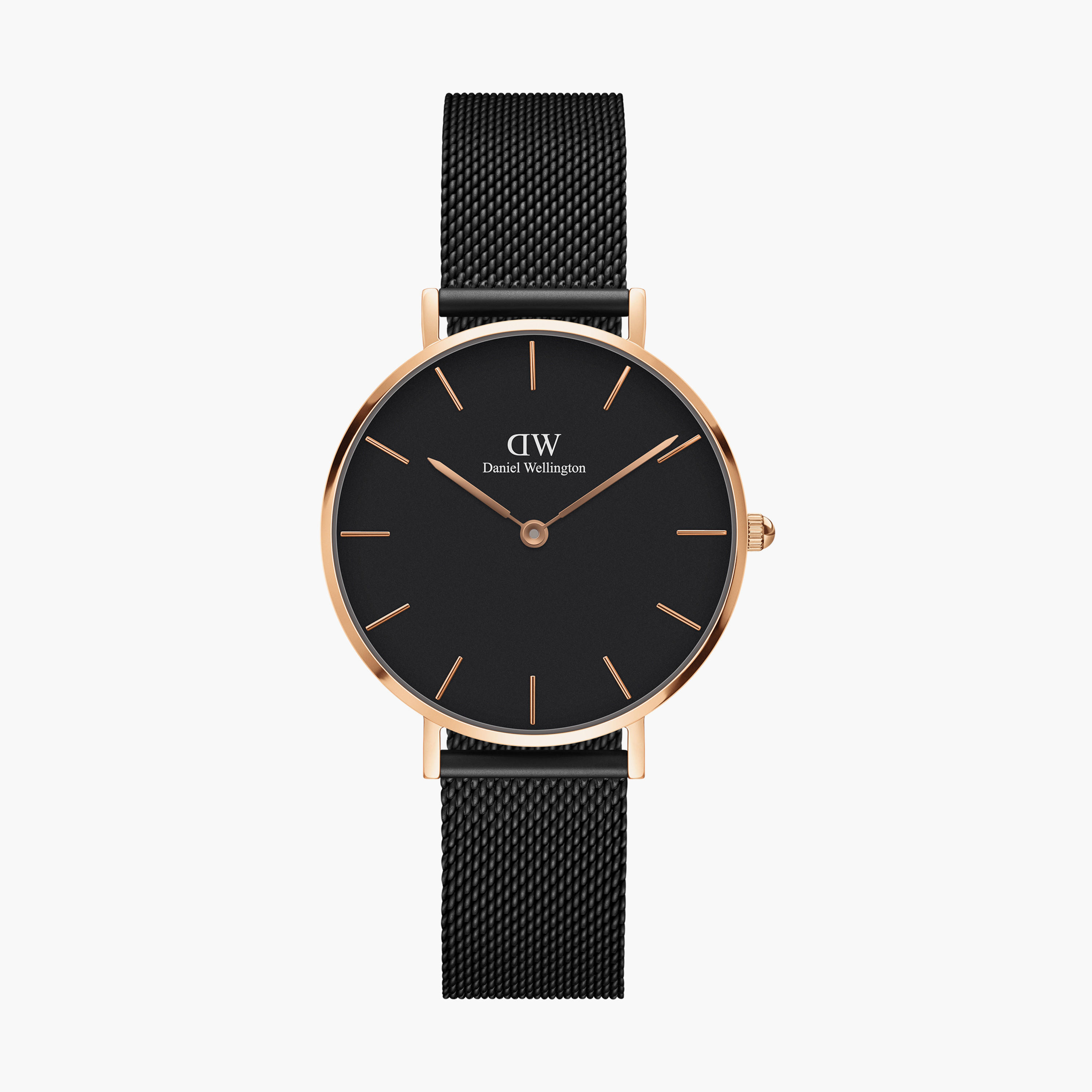 Daniel Wellington 32 MM Black Analog Stainless Steel Strap Watch - DW00100201-women-watchesandjewellery-watches-image-1