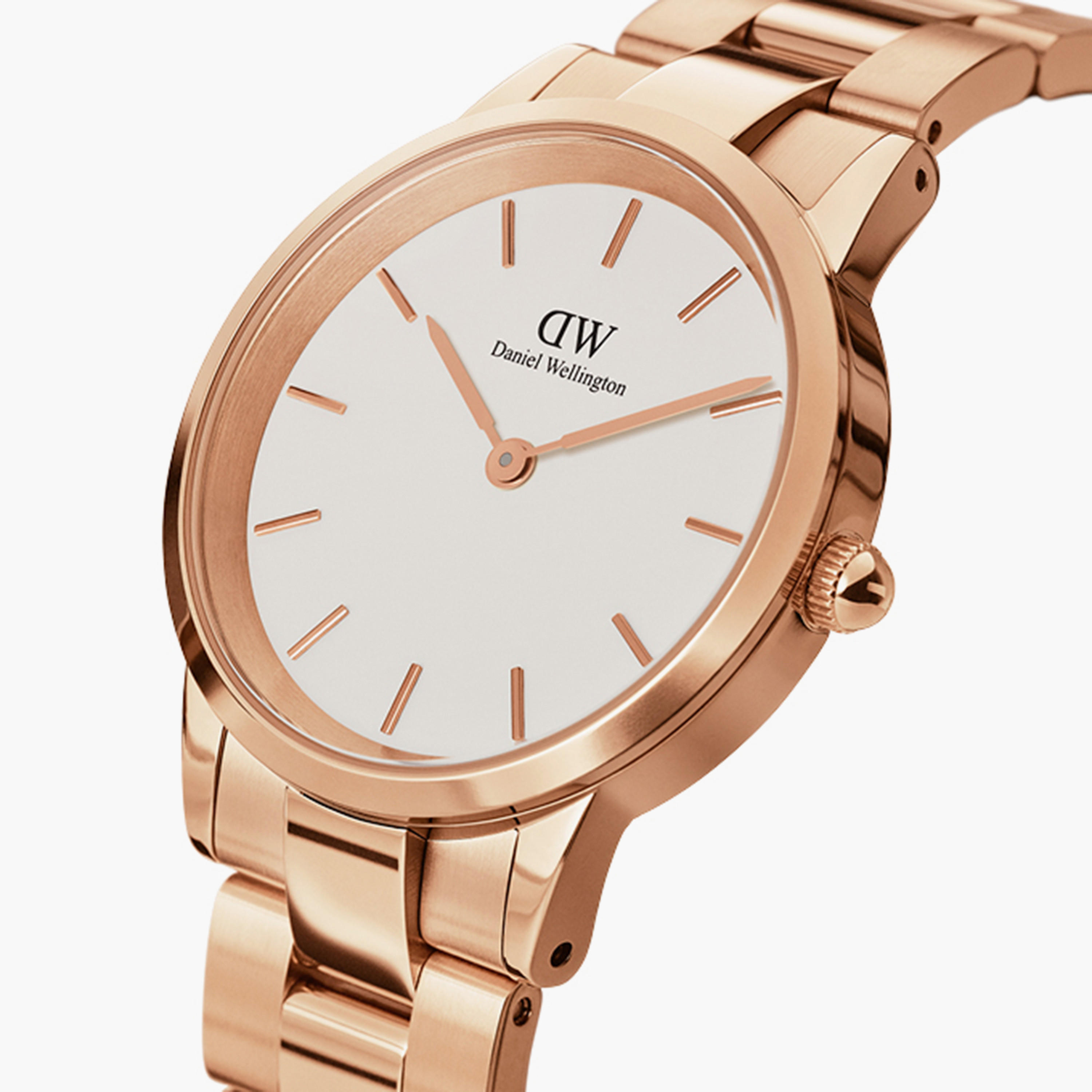 Daniel Wellington 32 MM Rose Gold Analog Stainless Steel Strap Watch - DW00100211-women-watchesandjewellery-watches-image-2