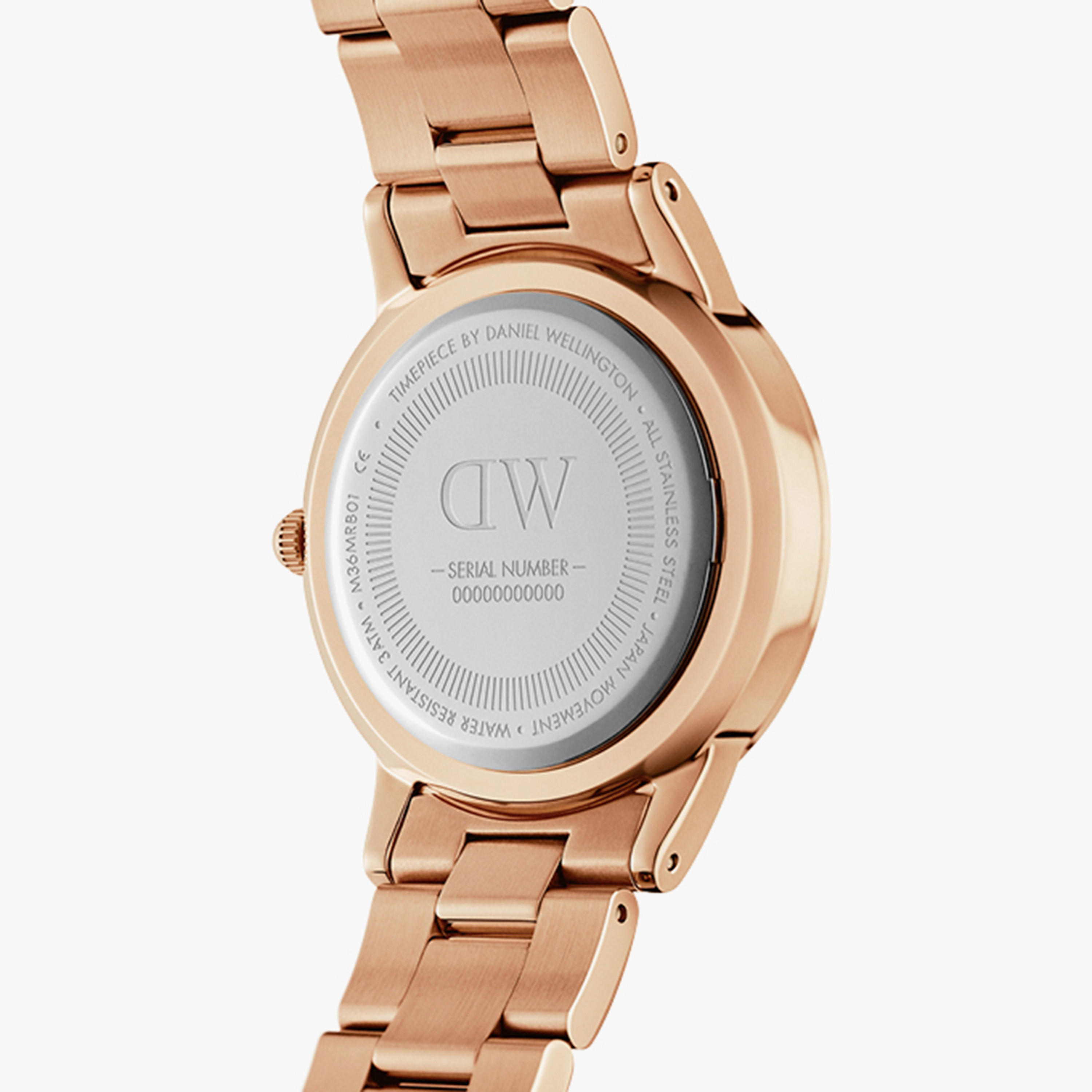 Daniel Wellington 32 MM Rose Gold Analog Stainless Steel Strap Watch - DW00100211-women-watchesandjewellery-watches-image-3