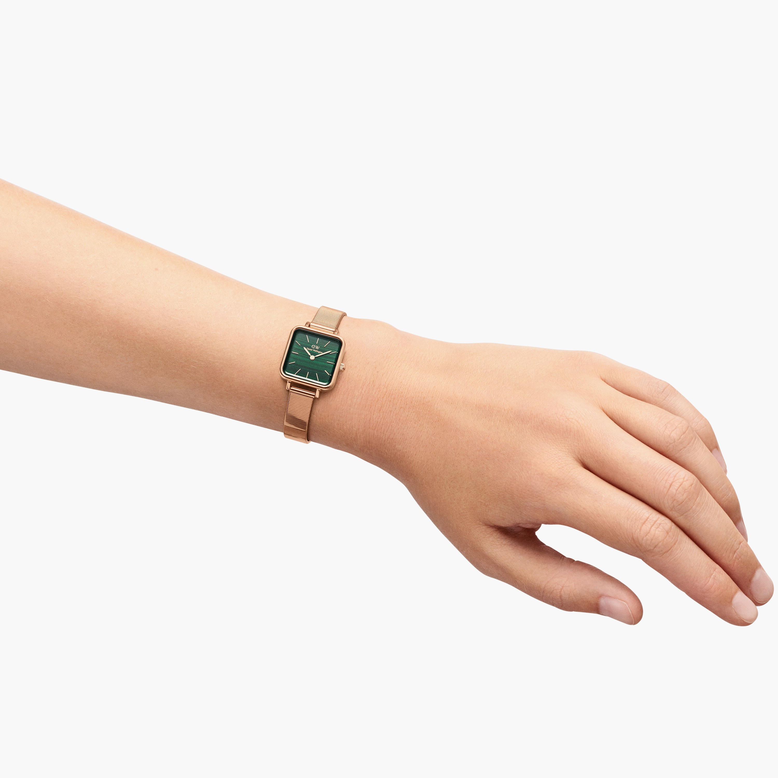ساعة أنالوج ذهبية وردية بسوار ستانلس ستيل من دانيل ويلينجتون 22 ملم - DW00100520-women-watchesandjewellery-watches-image-4