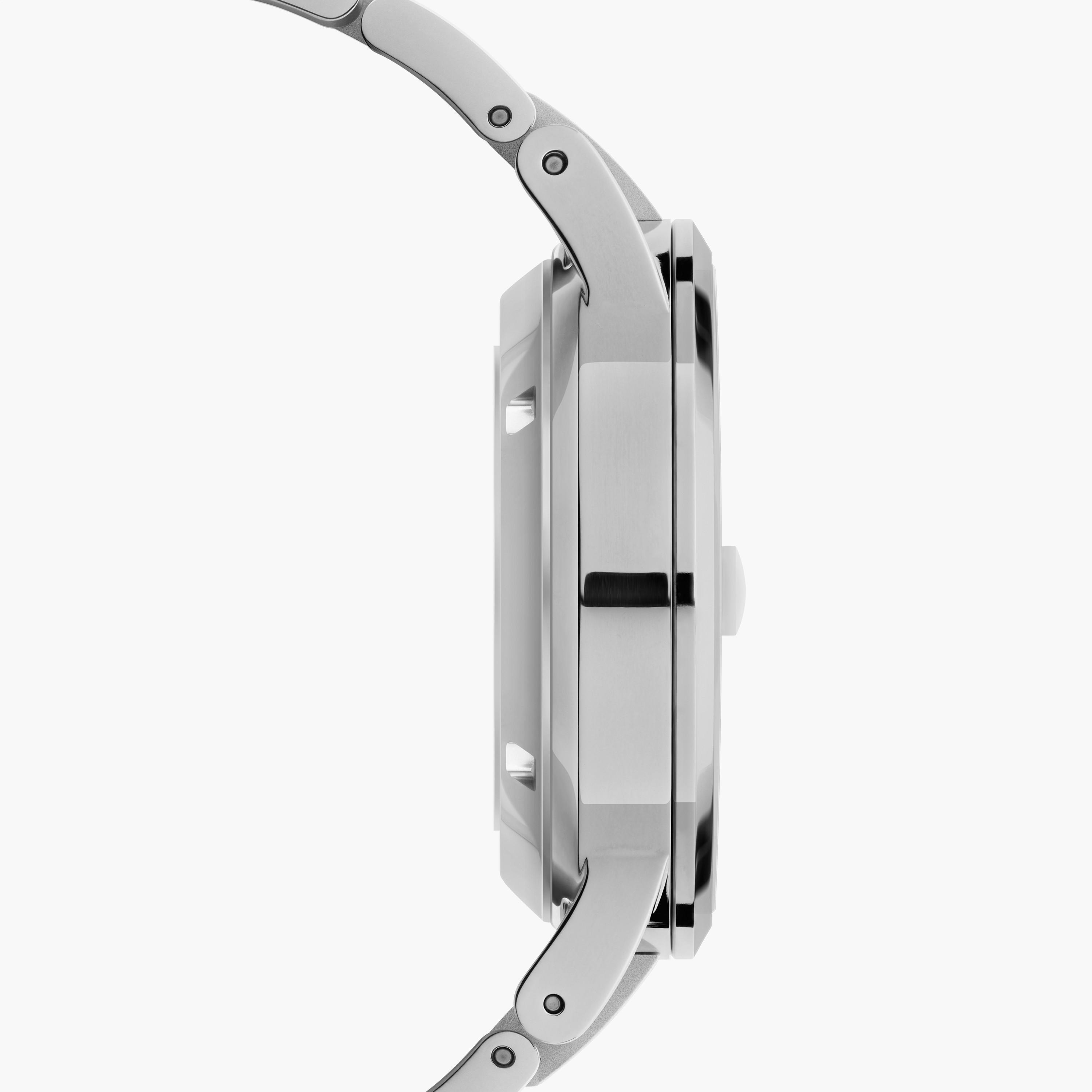 Daniel Wellington 40 MM Silver Automatic Stainless Steel Strap Watch - DW00100482-men-watchesandjewellery-watches-image-4