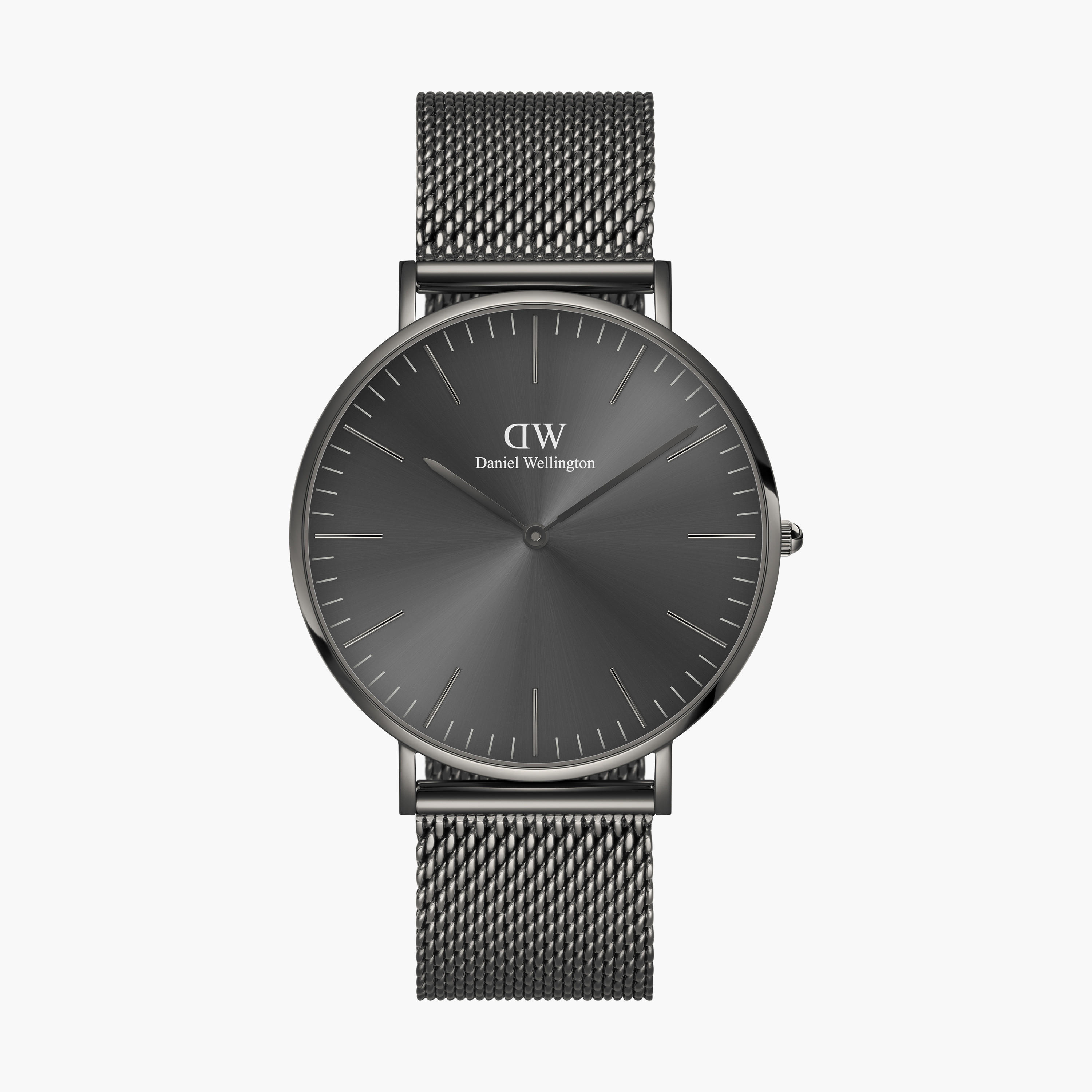 Daniel Wellington 40 MM Grey Analog Stainless Steel Strap Watch - DW00100630-women-watchesandjewellery-watches-image-1