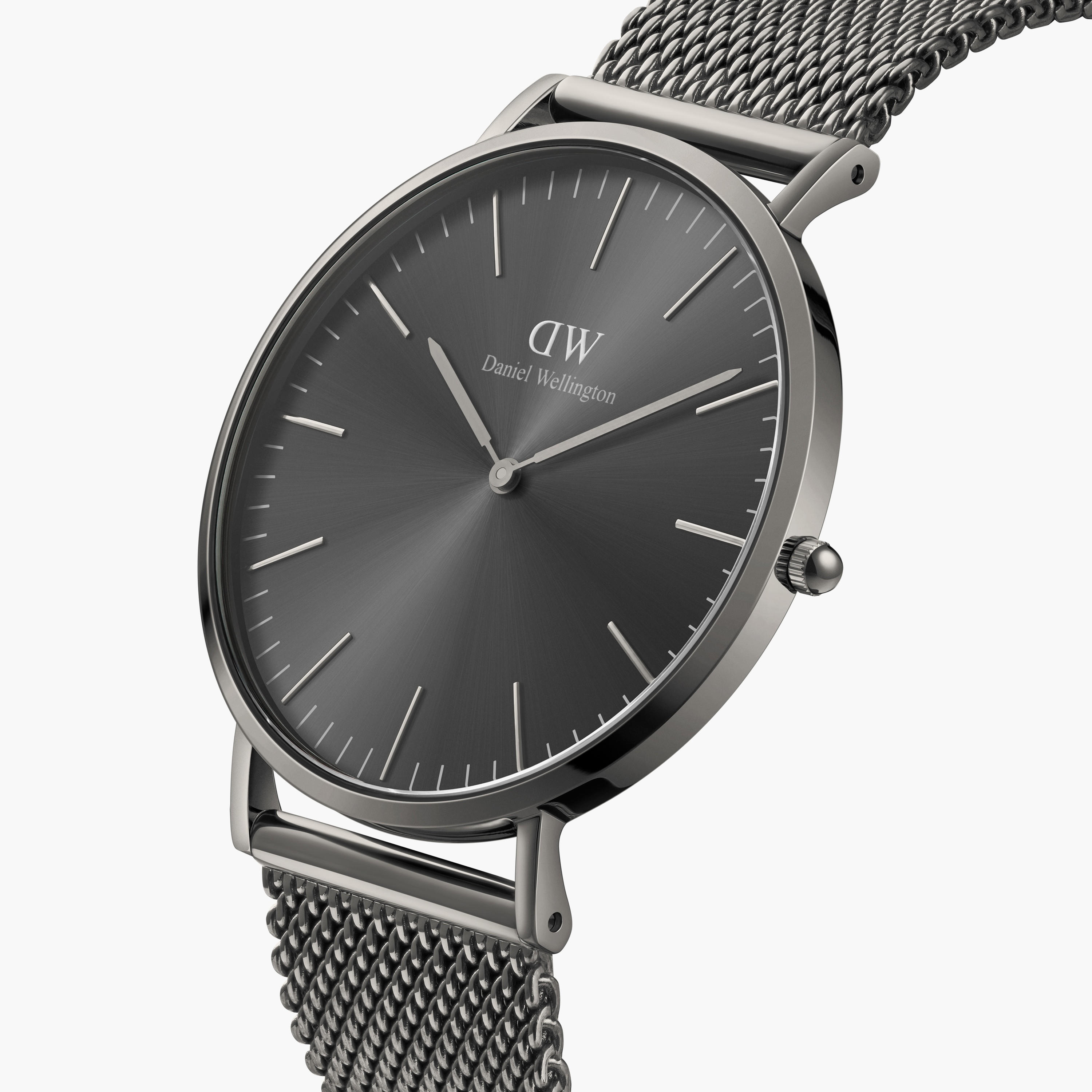 Daniel Wellington 40 MM Grey Analog Stainless Steel Strap Watch - DW00100630-women-watchesandjewellery-watches-image-2
