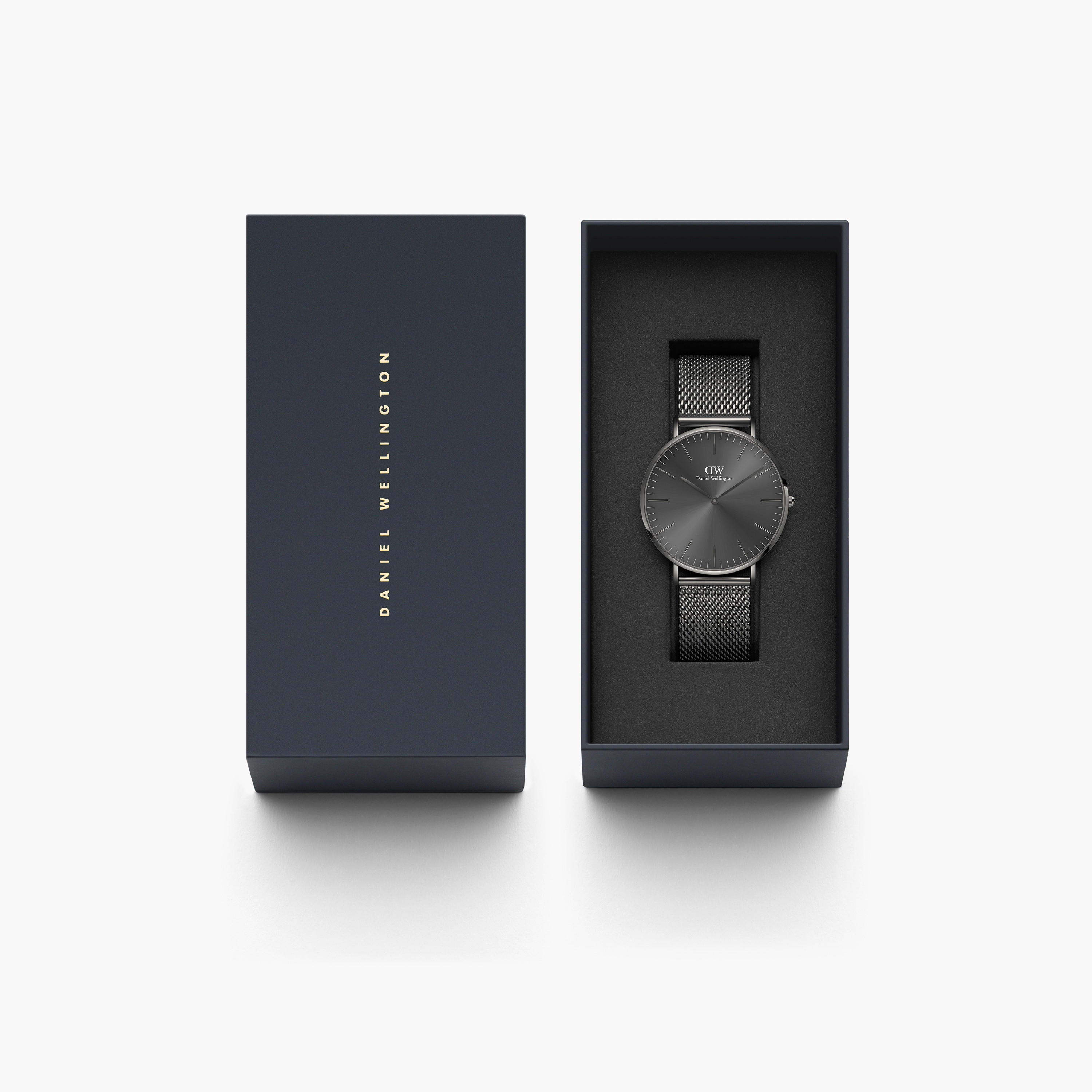 Daniel Wellington 40 MM Grey Analog Stainless Steel Strap Watch - DW00100630-women-watchesandjewellery-watches-image-4