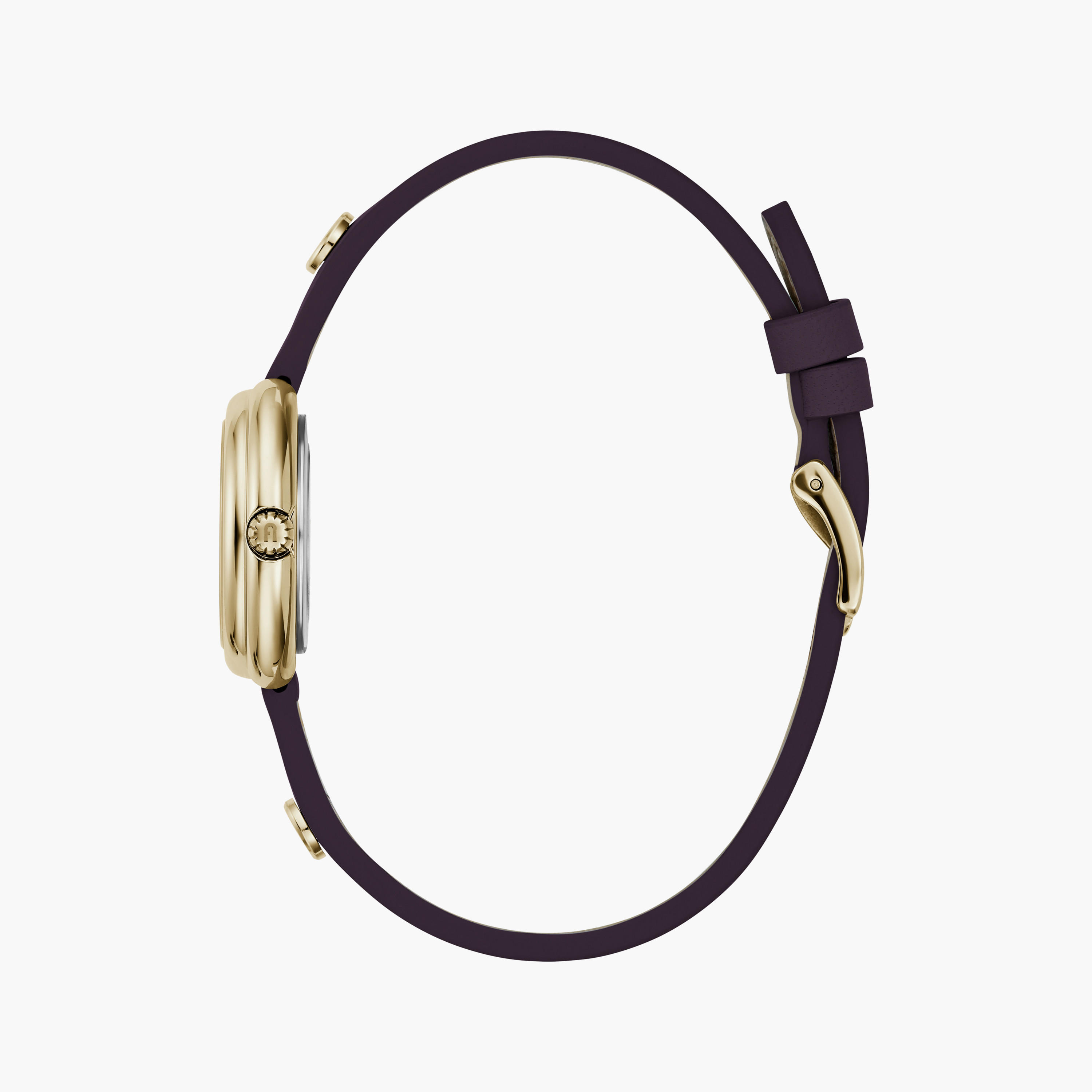 ساعة أنالوج بسوار جلدي أرجواني من فورلا | WW00031006L2-women-watchesandjewellery-watches-image-2
