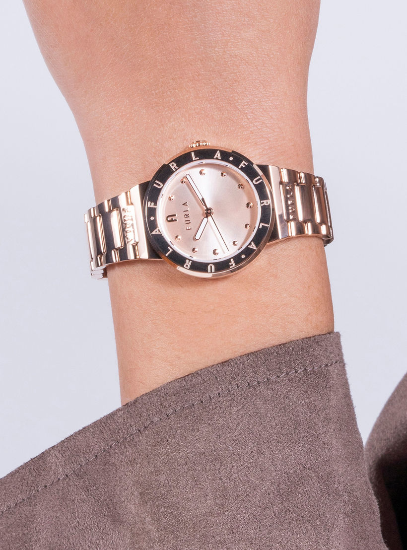 Furla Rose Gold Analog Stainless Steel Strap Watch | WW00039002L3-women-watchesandjewellery-watches-image-5