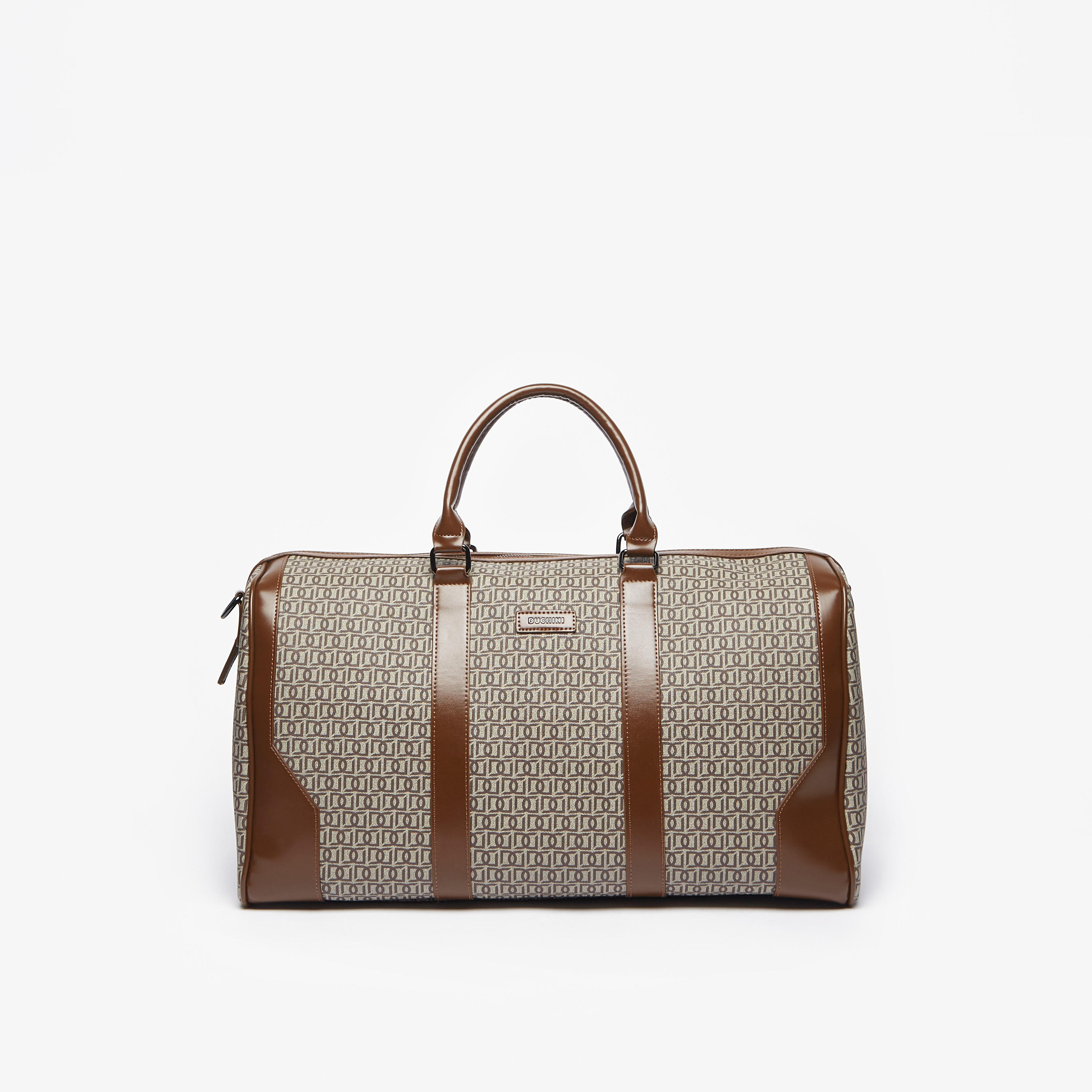 شنطة دافل بمقابض وحزام قابل للإزالة وطبعات من دوتشيني-travel-luggagesandbags-dufflebags-image-1