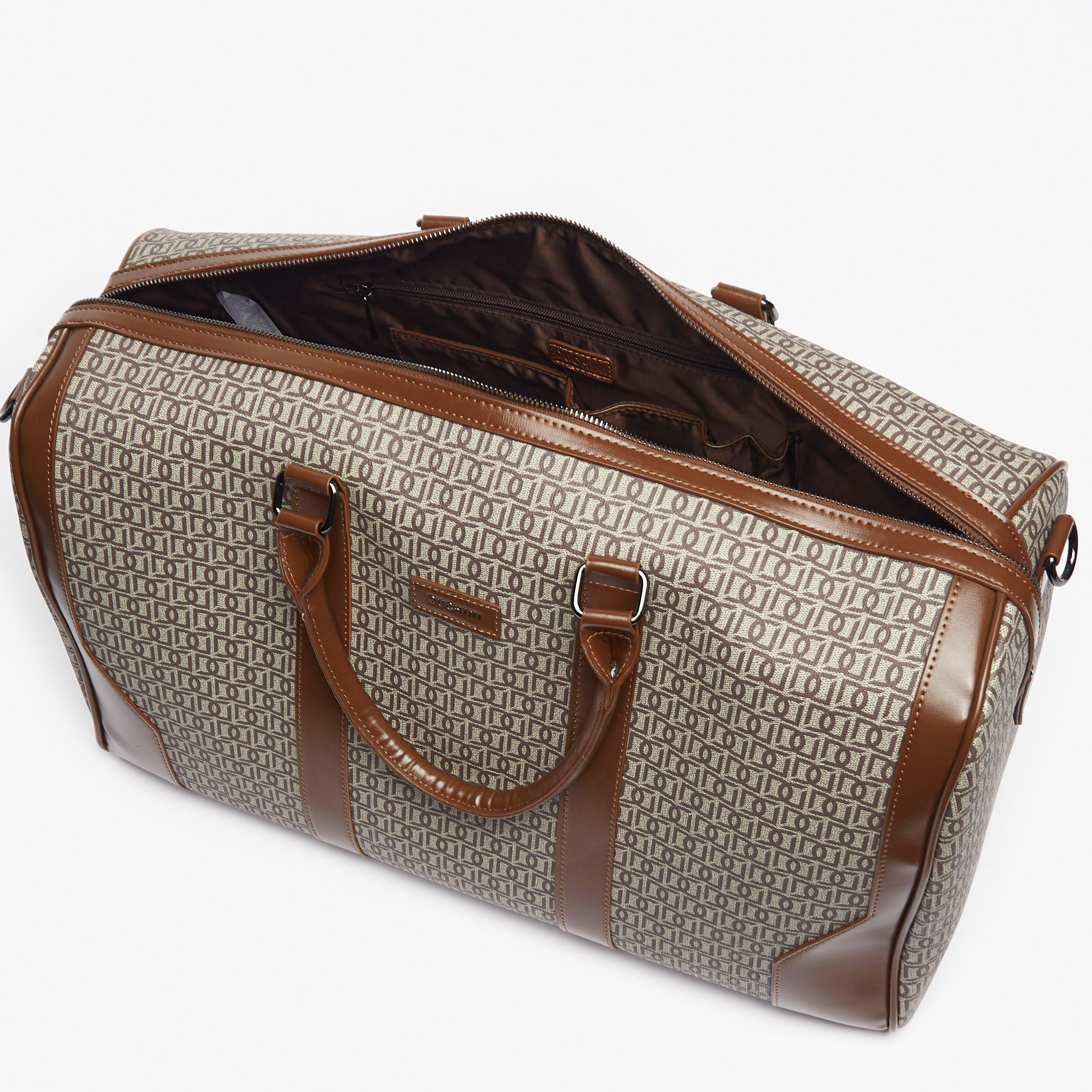 شنطة دافل بمقابض وحزام قابل للإزالة وطبعات من دوتشيني-travel-luggagesandbags-dufflebags-image-5