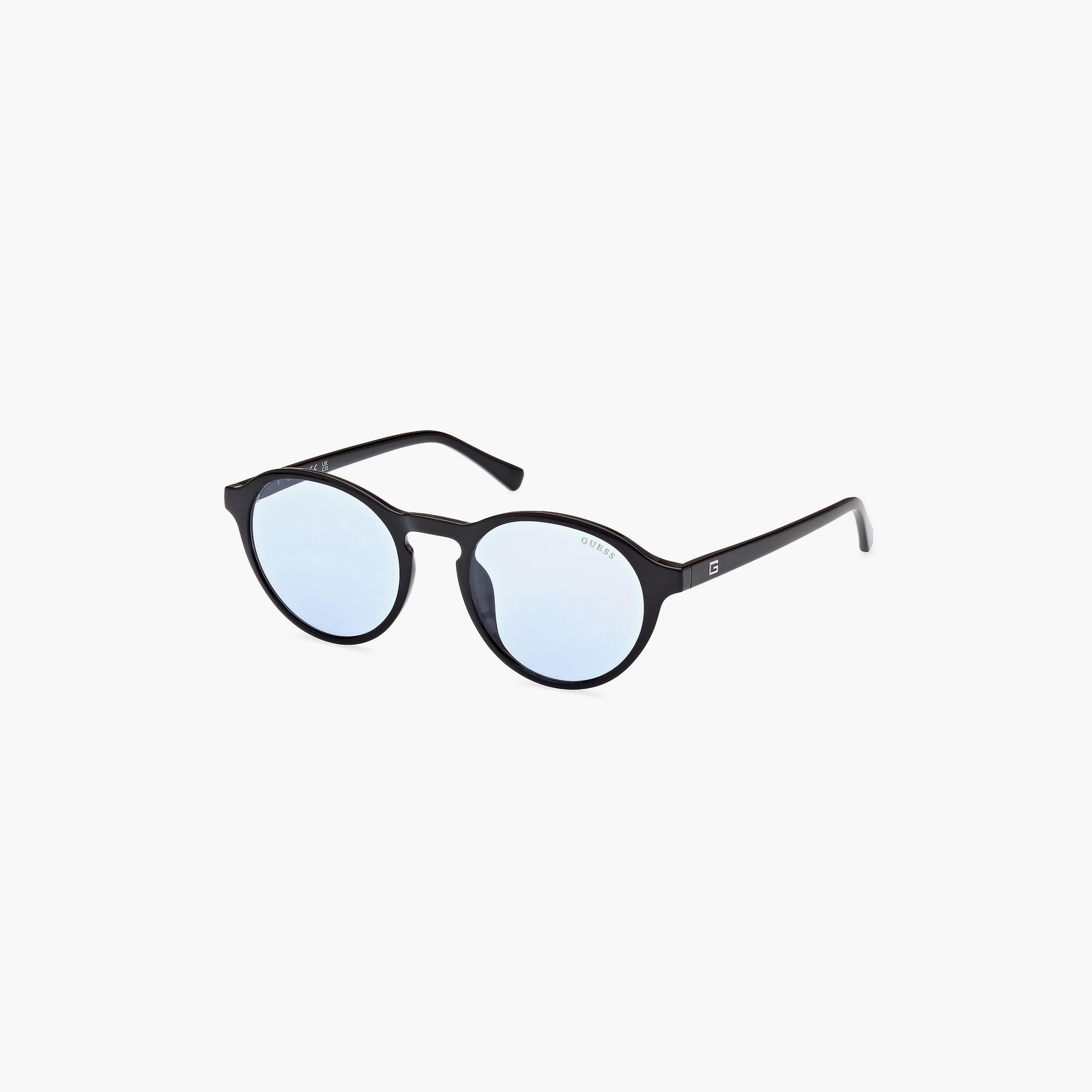 نظارة شمسية دائرية بعدسات زرقاء فاتحة للجنسين من جس - GU0006201V51.5-men-sunglasses-image-1