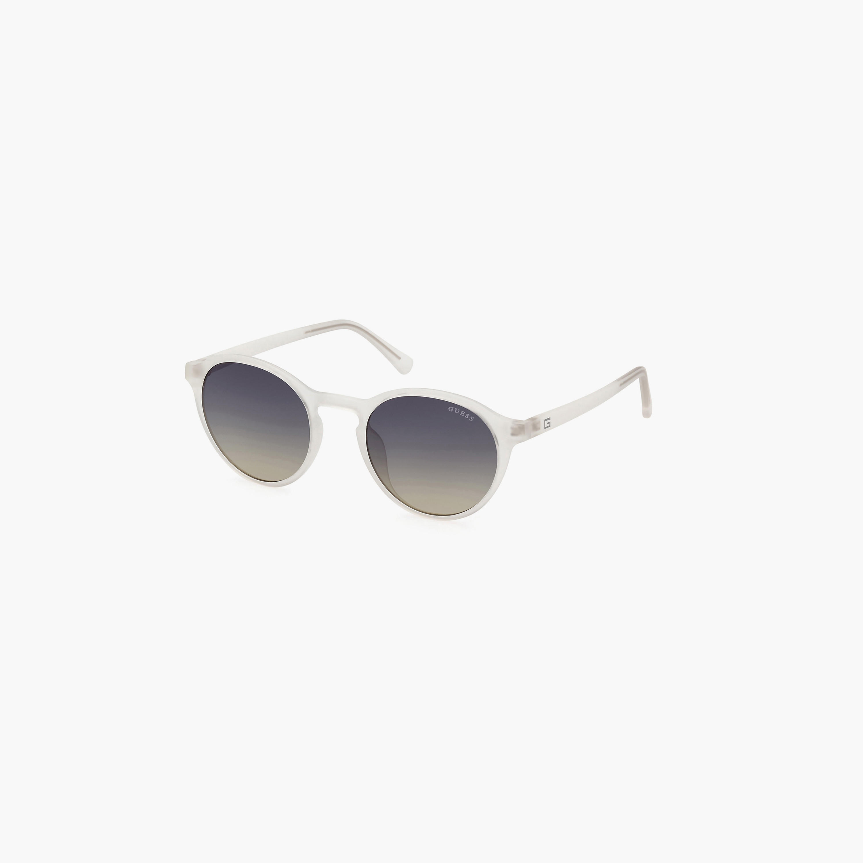 نظارة شمسية دائرية بعدسات رمادية للجنسين من جس - GU0006226P51-men-sunglasses-image-1