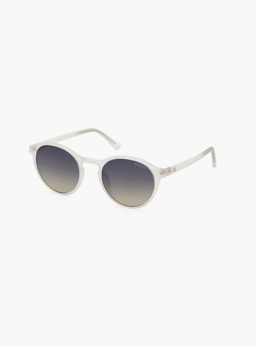 نظارة شمسية دائرية بعدسات رمادية للجنسين من جس - GU0006226P51-men-sunglasses-image-1