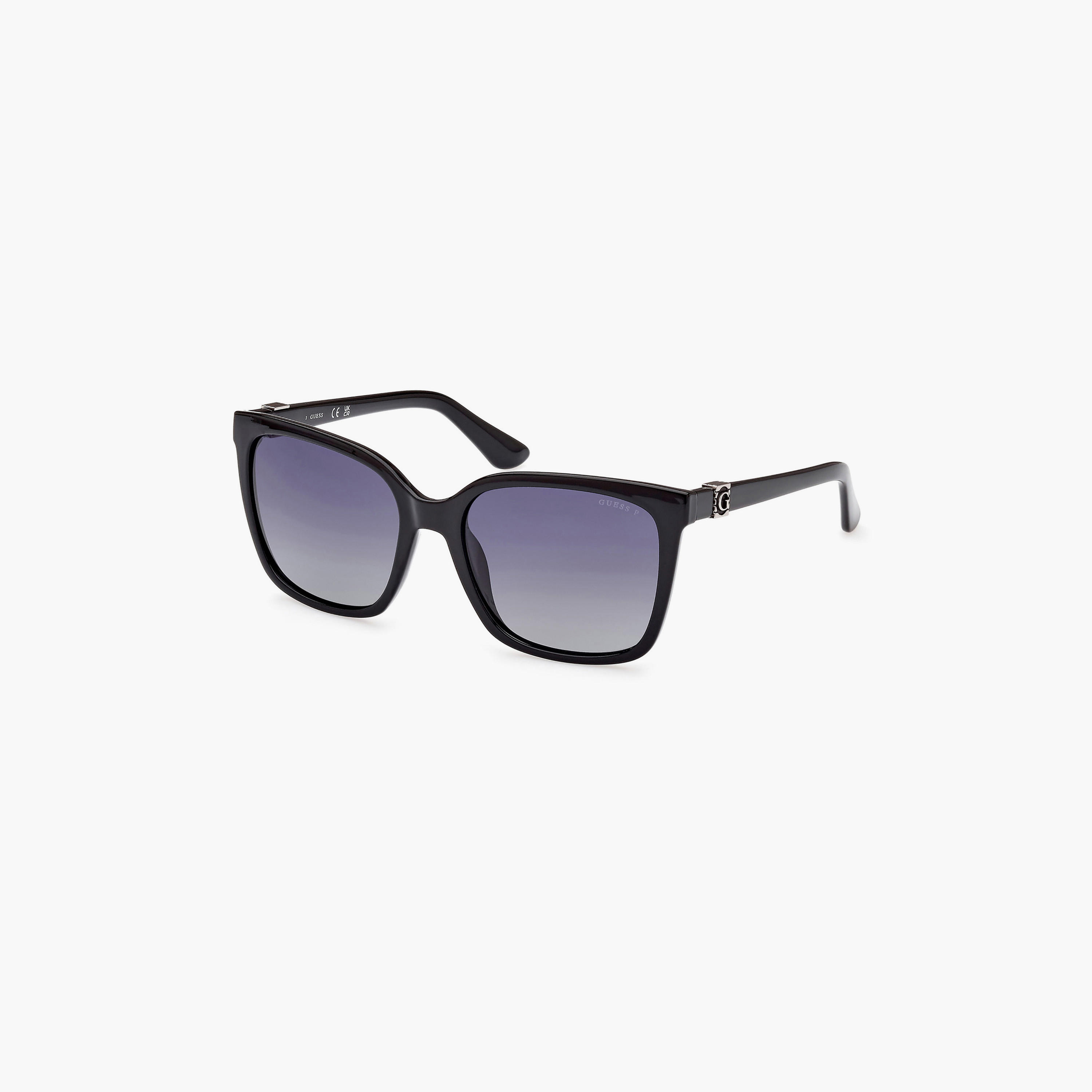 Guess Women Polarized Blue Lens Square Sunglasses - GU786501D57-women-sunglasses-image-1