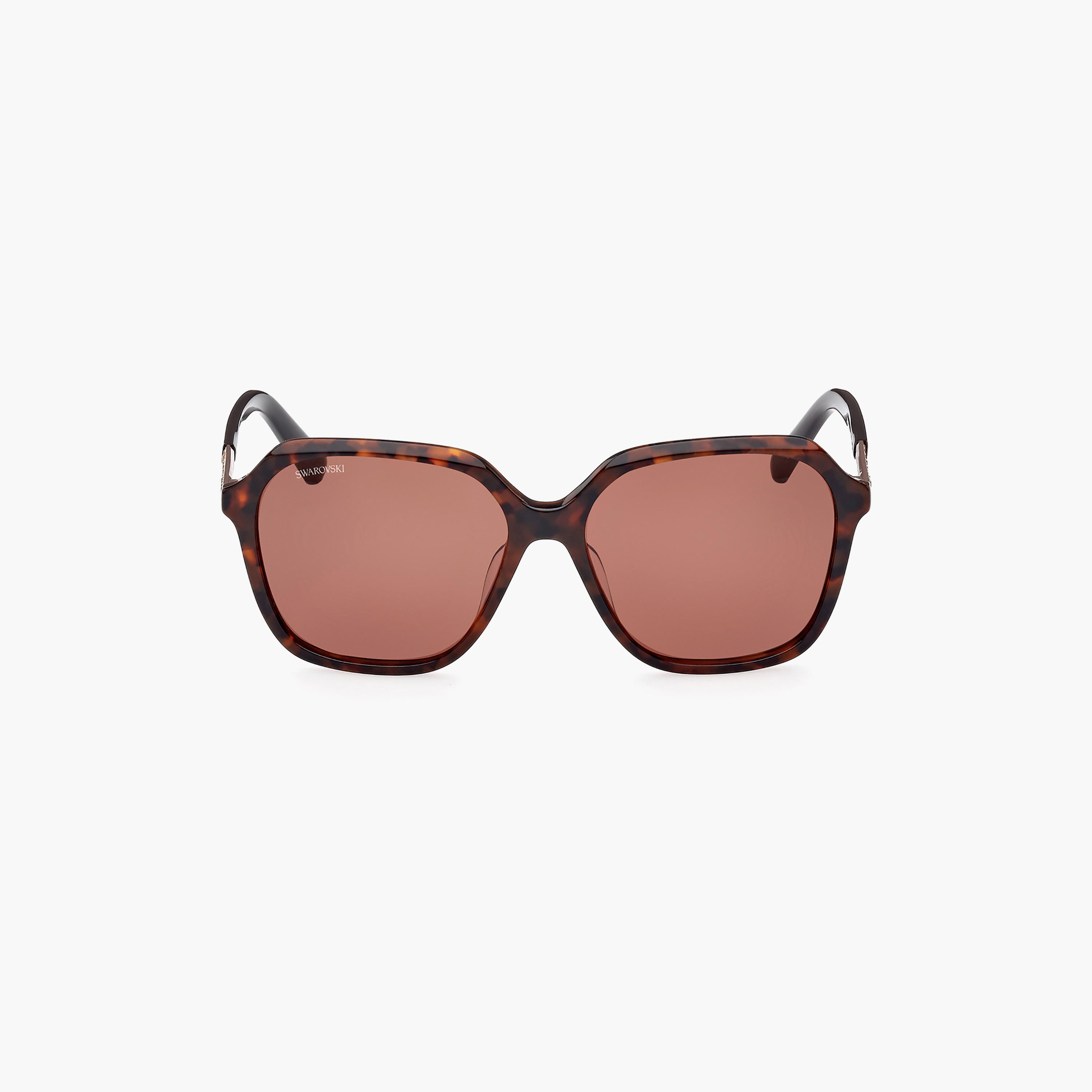 نظارة شمسية من سواروفسكي بعدسات بنية مربعة للنساء SK039052N56-women-sunglasses-image-3