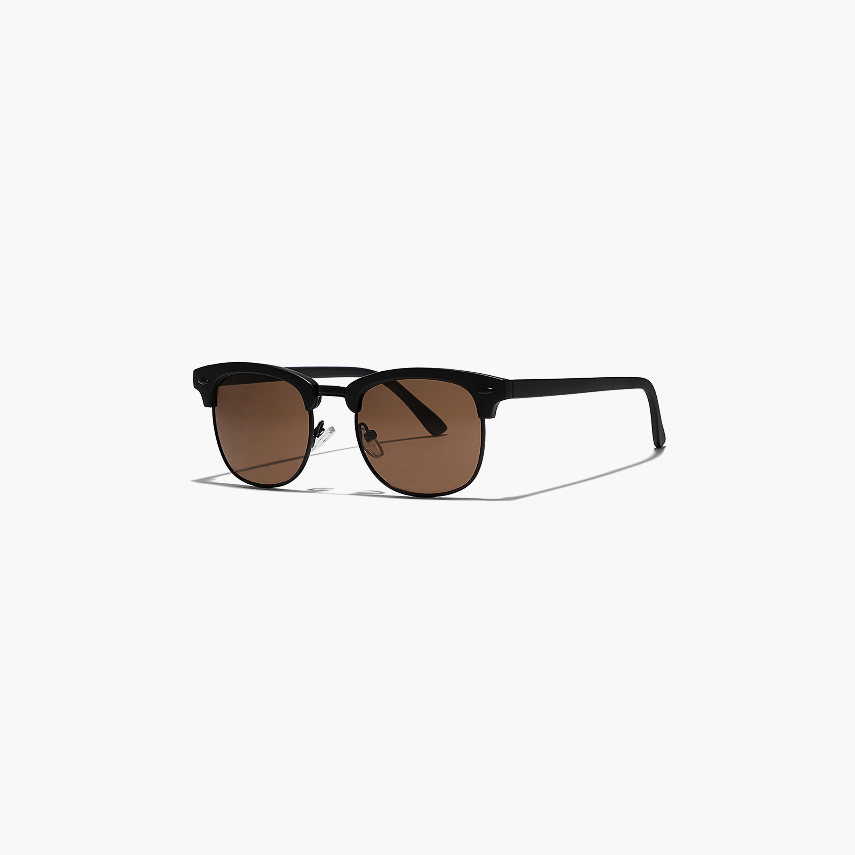 BlackOut LINEA  Brown 49 mm Round Sunglasses -men-sunglasses-image-1