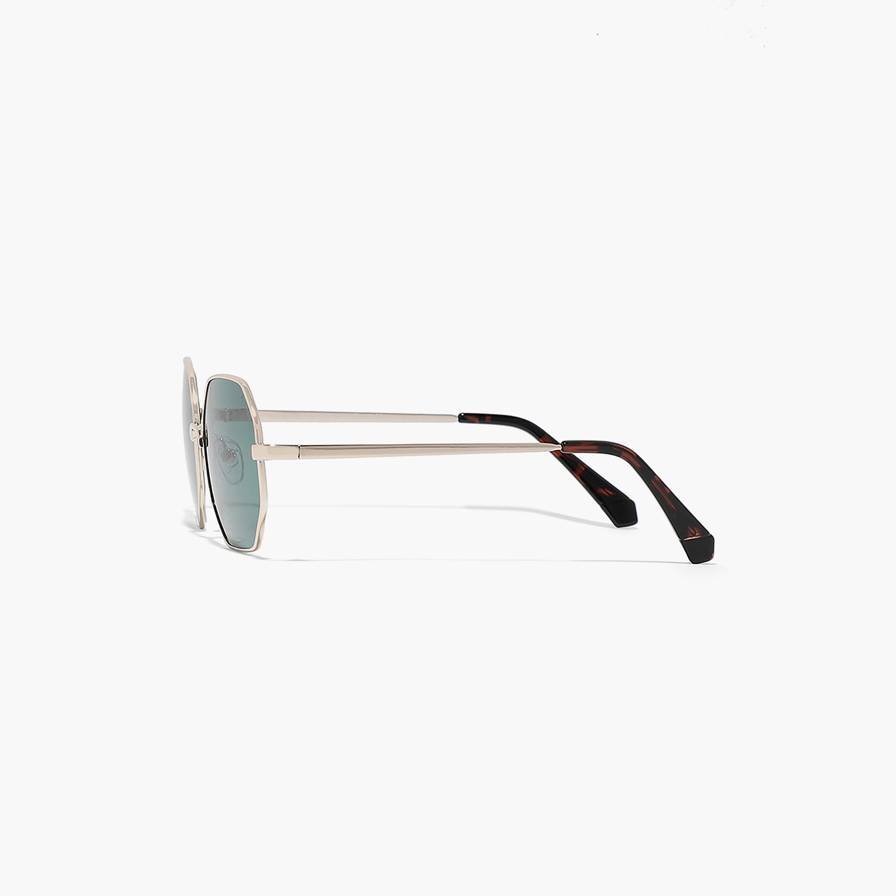 BlackOut FAMOUS  Green 53 mm Geometric Sunglasses -women-sunglasses-image-3
