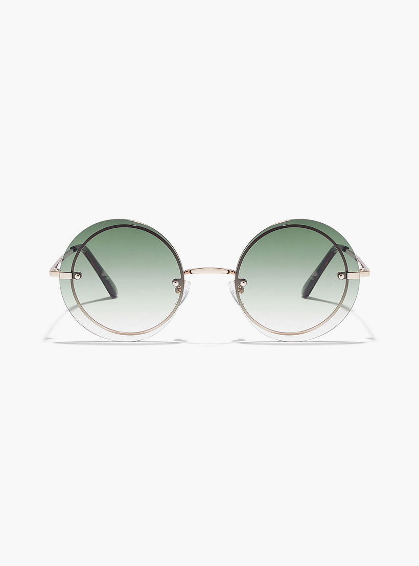 BlackOut COACHELLA Green 57 mm Round Sunglasses -women-sunglasses-image-2