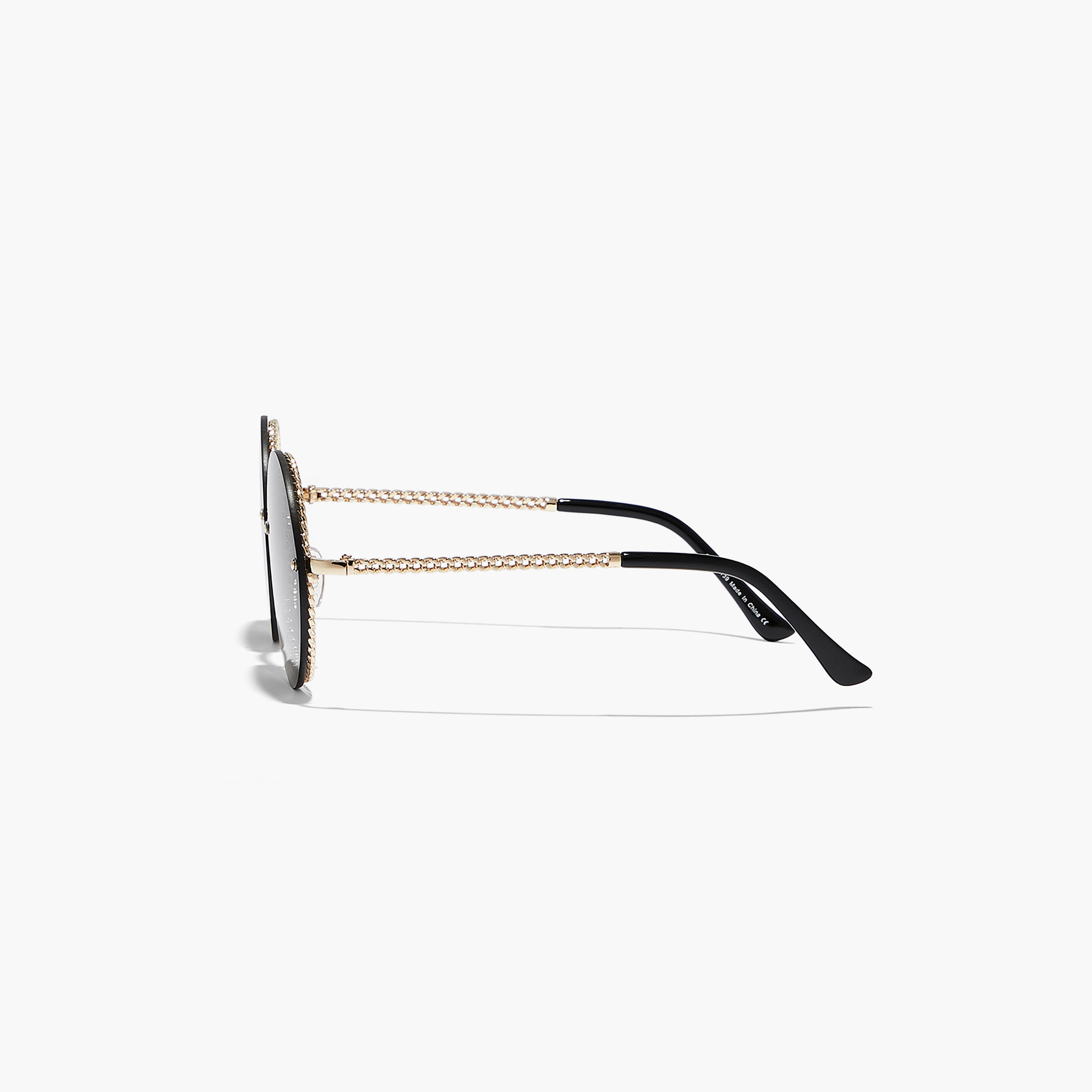 BlackOut RISE  Black 57 mm Round Sunglasses -women-sunglasses-image-3