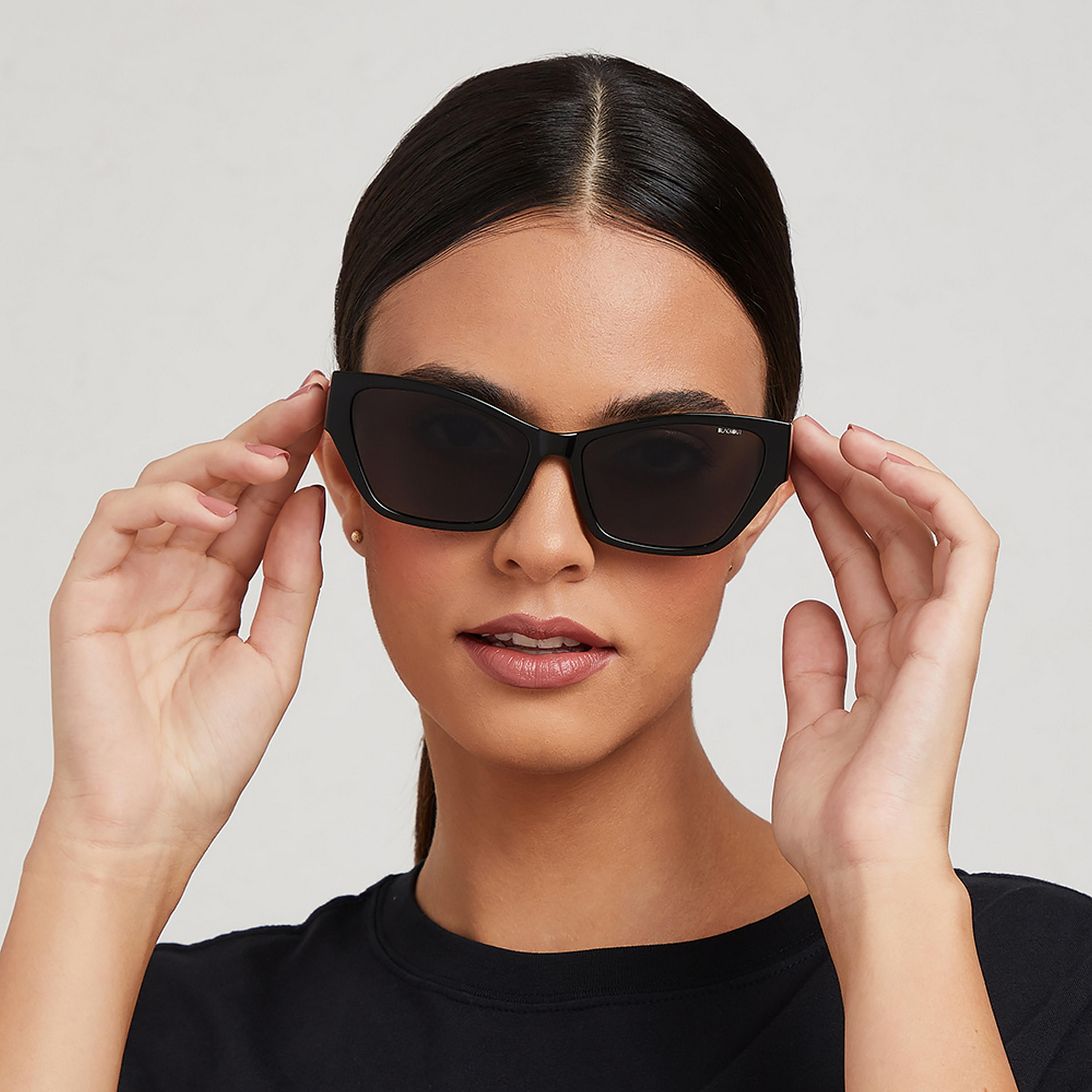 نظارة شمسية سوداء ذات كات آي من بلاك أوت كايلا مع 58 مم -women-sunglasses-image-4