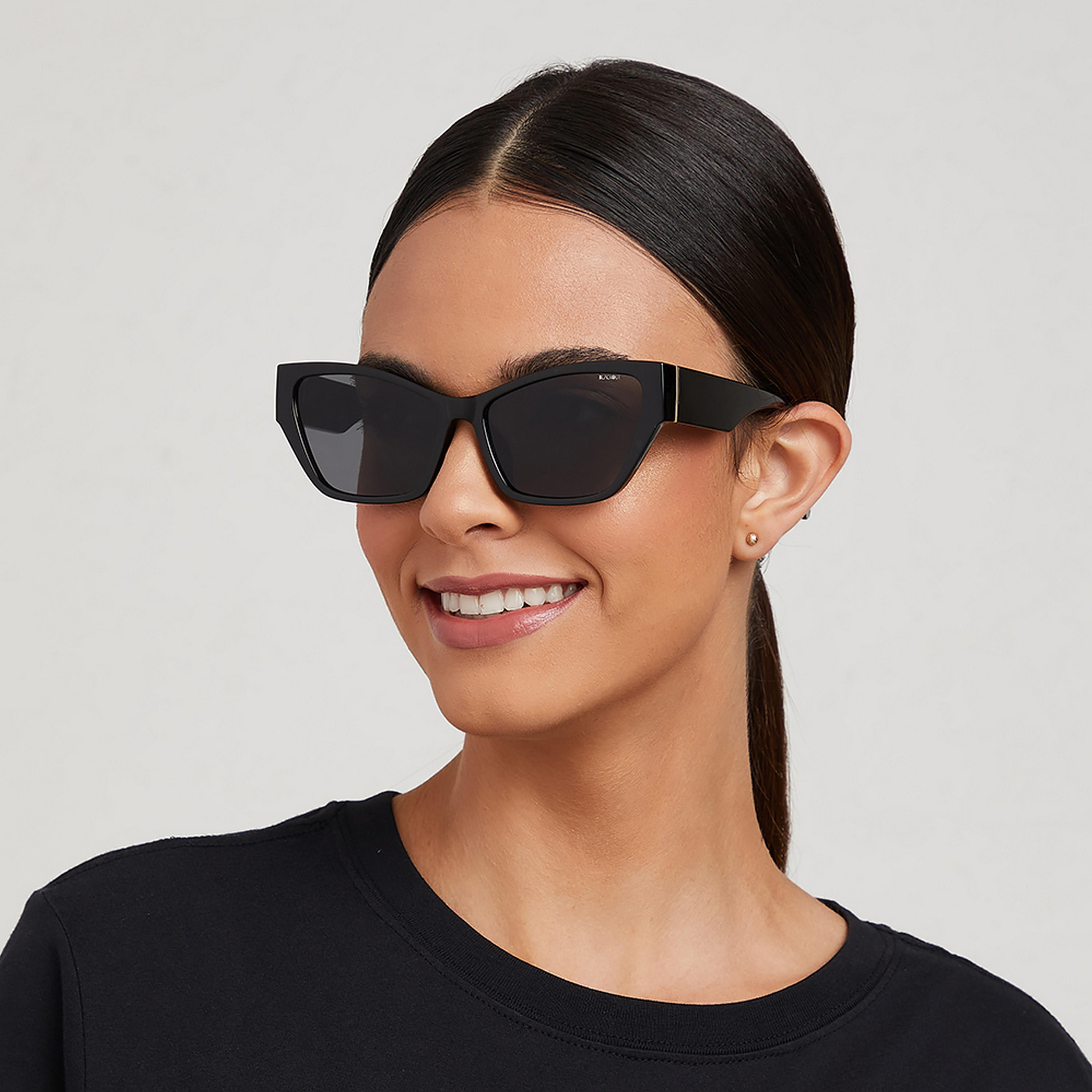 BlackOut KAYLA  Black 58 mm Cat Eye Sunglasses -women-sunglasses-image-5