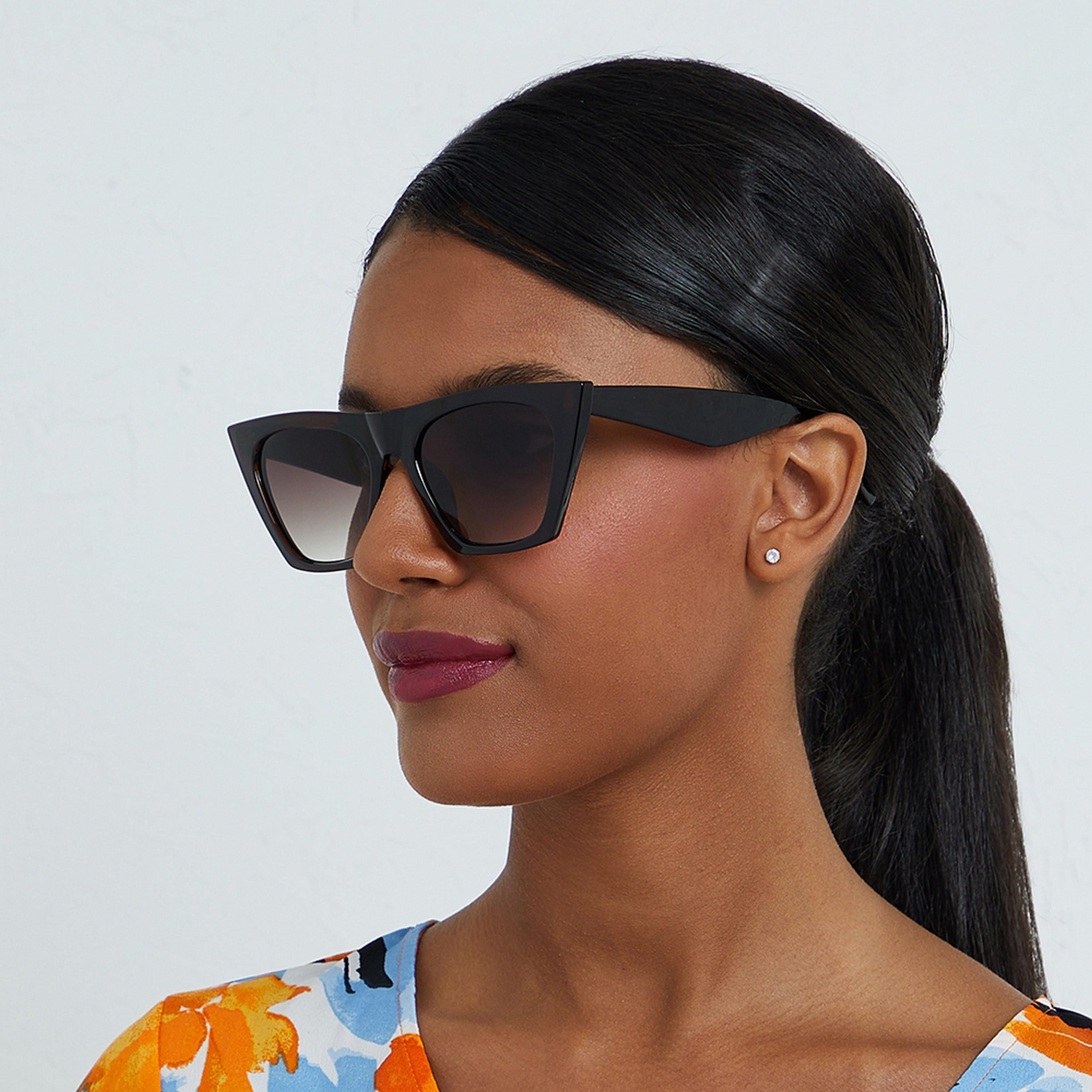 نظارة شمسية وبنية ذات كات آي من بلاك أوت ليبرتي مع 54 مم -women-sunglasses-image-5