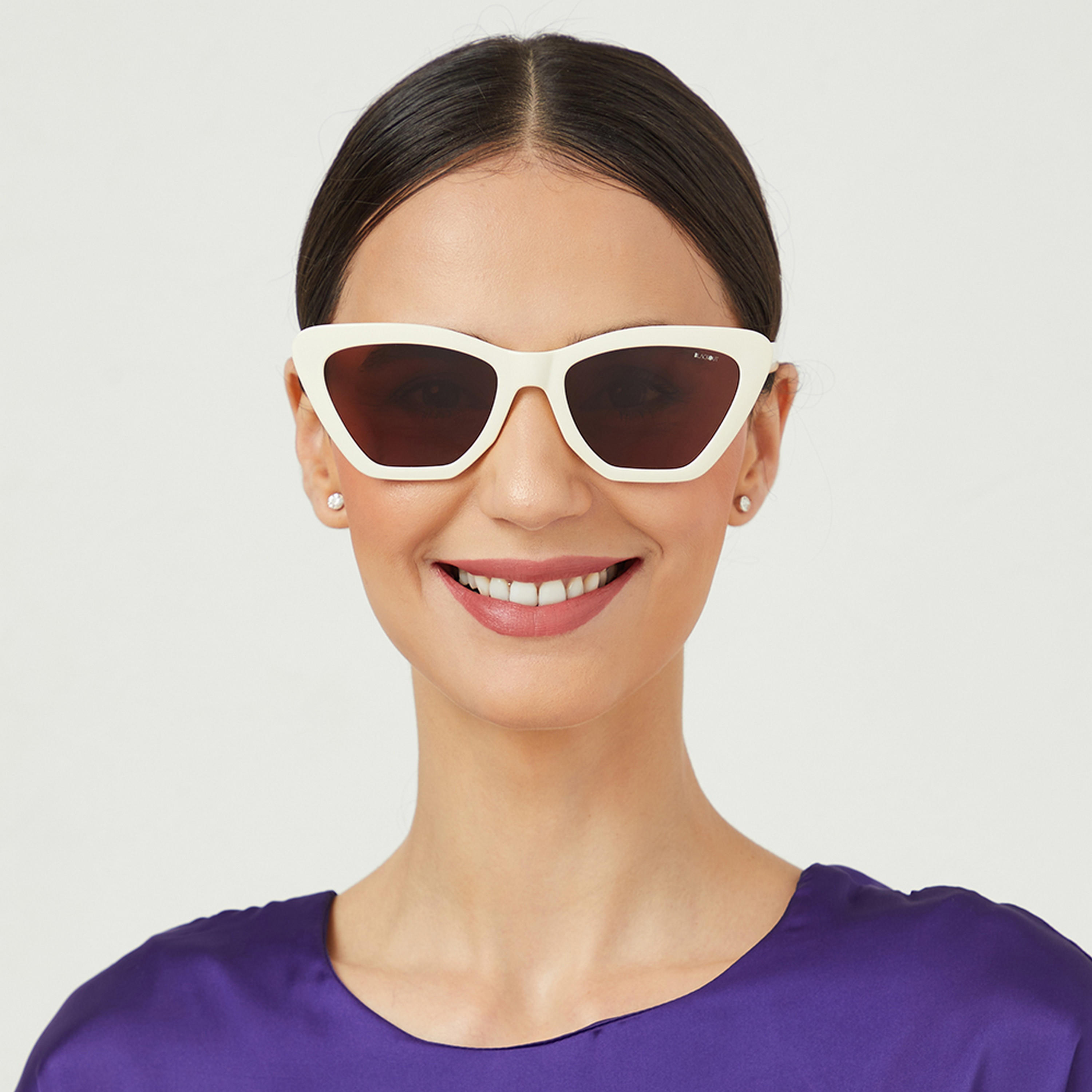 نظارة شمسية وبنية ذات كات آي من بلاك أوت هاتي مع 57 مم -women-sunglasses-image-4