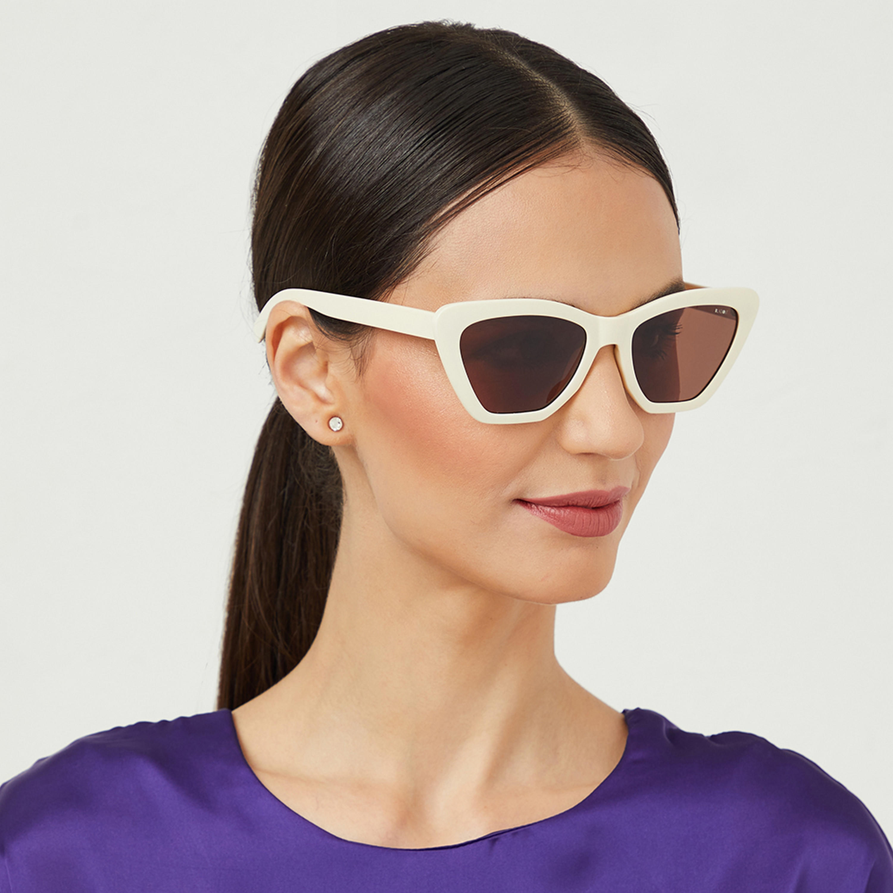 BlackOut HATTIE Brown 57 mm Cat Eye Sunglasses -women-sunglasses-image-5