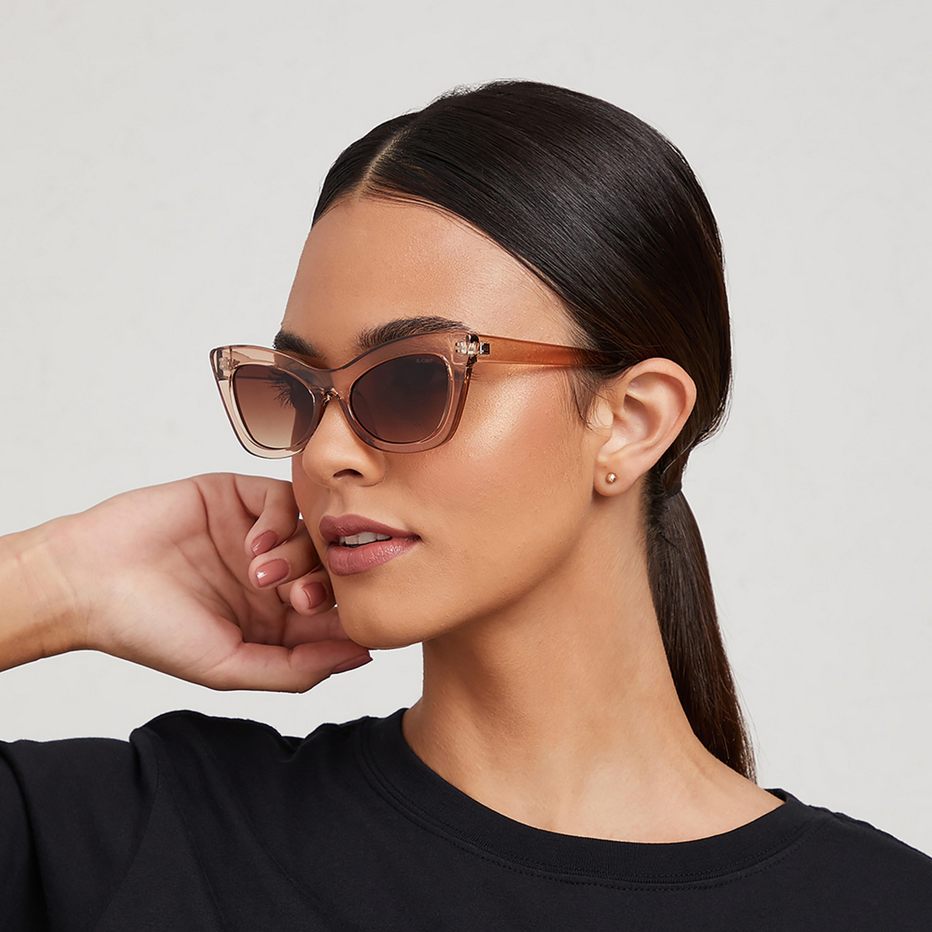 BlackOut COURTNEY  Brown 52 mm Cat Eye Sunglasses -women-sunglasses-image-6