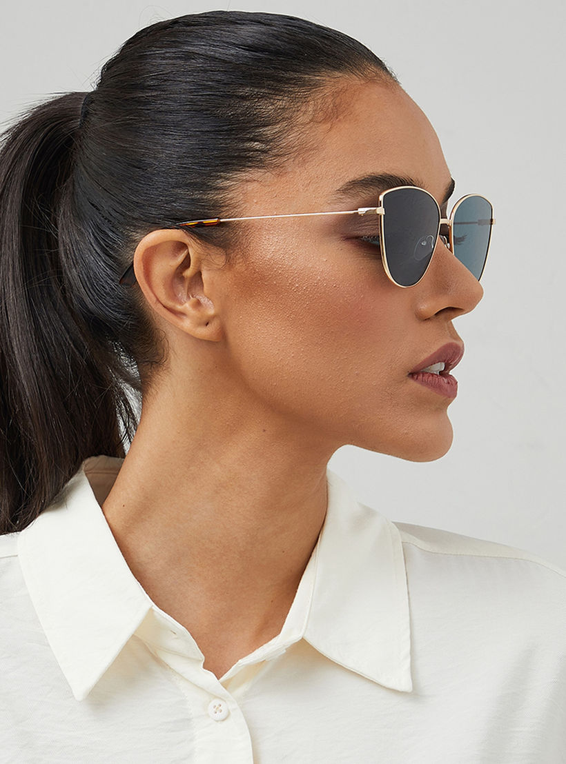 BlackOut CELEB Green 59 mm Cat Eye Sunglasses -women-sunglasses-image-5