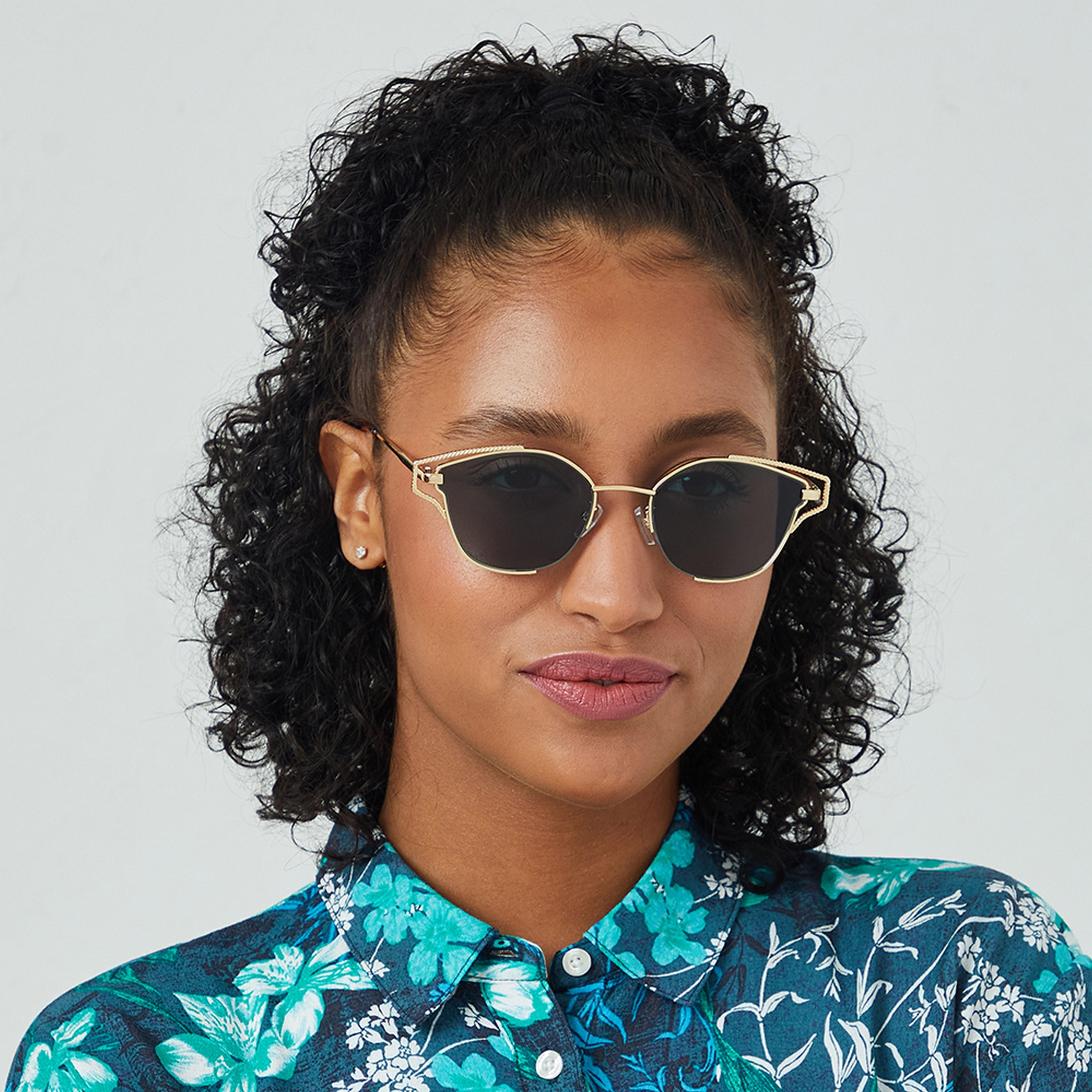 BlackOut HYPATIA Green 54 mm Cat Eye Sunglasses -women-sunglasses-image-4