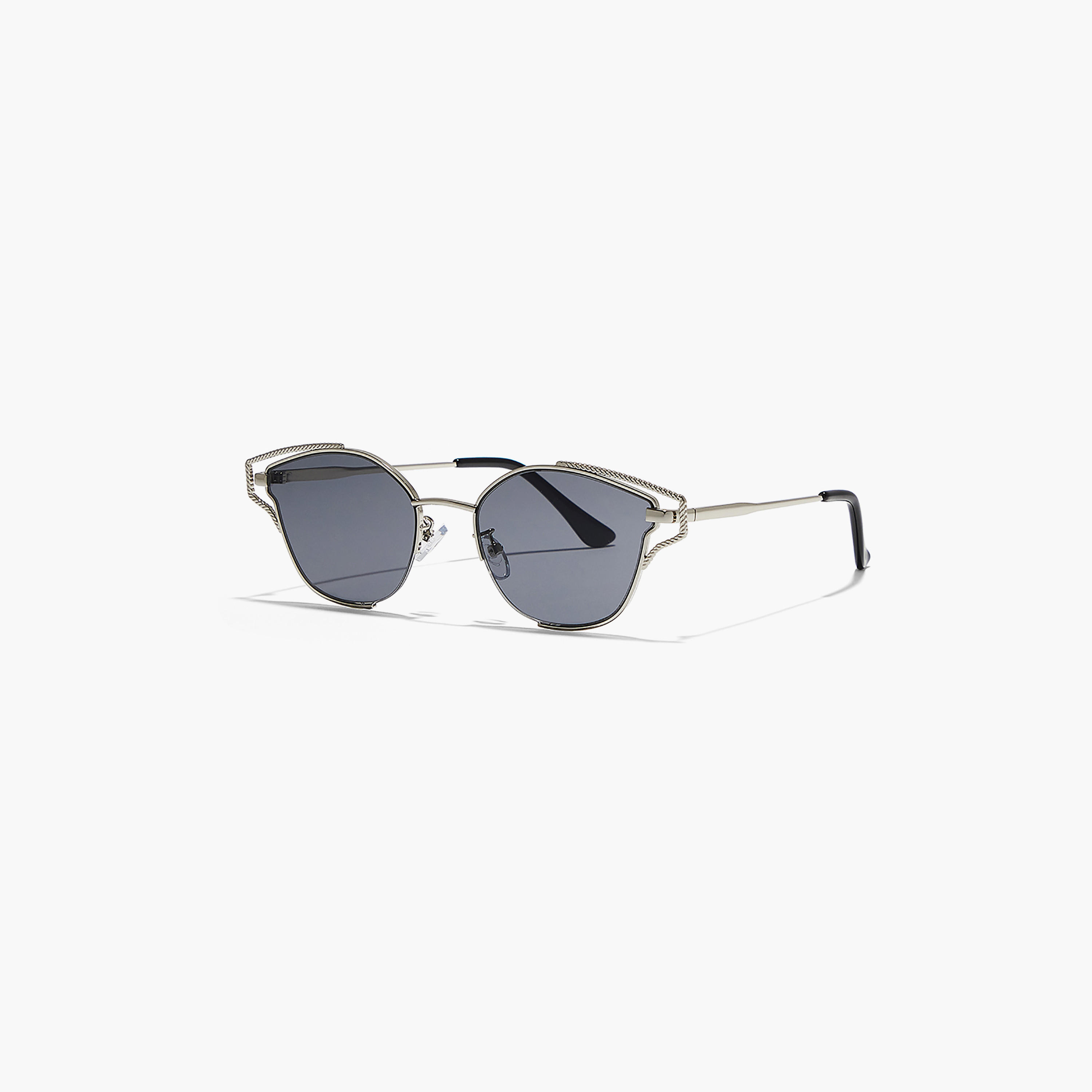 نظارة شمسية سوداء ذات كات آي من بلاك أوت هيباتيا مع 54 مم -women-sunglasses-image-1