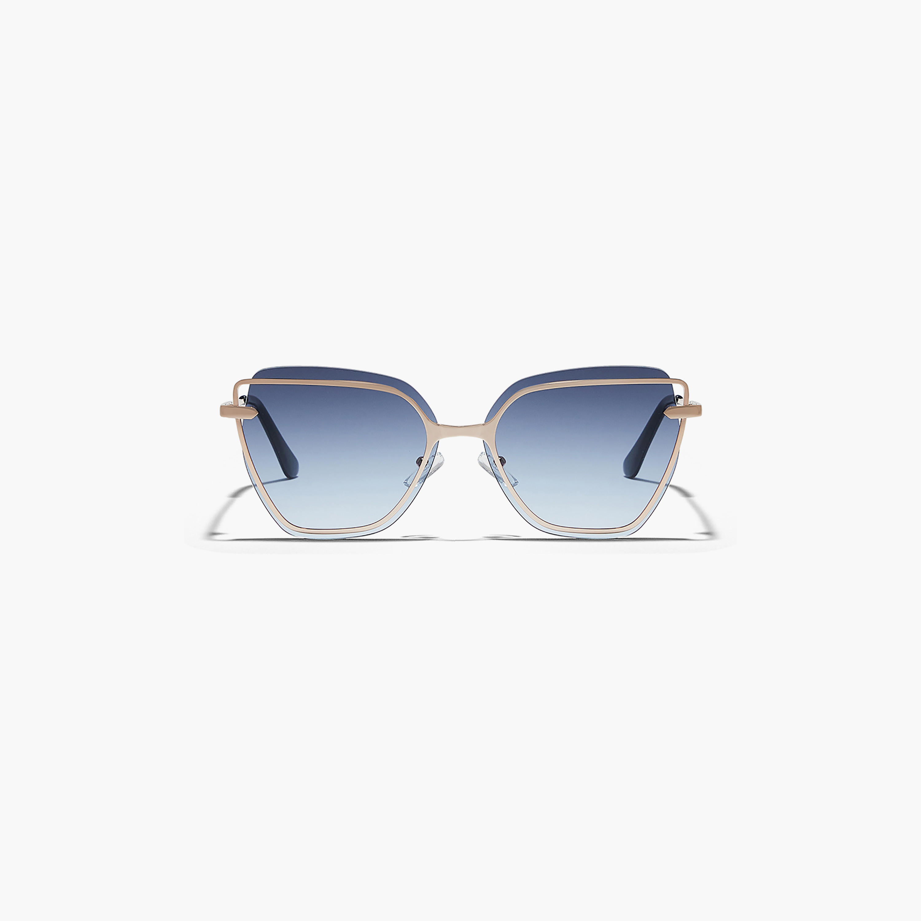 نظارة شمسية زرقاء ذات كات آي من بلاك أوت ستارلايت مع 57 مم -women-sunglasses-image-2