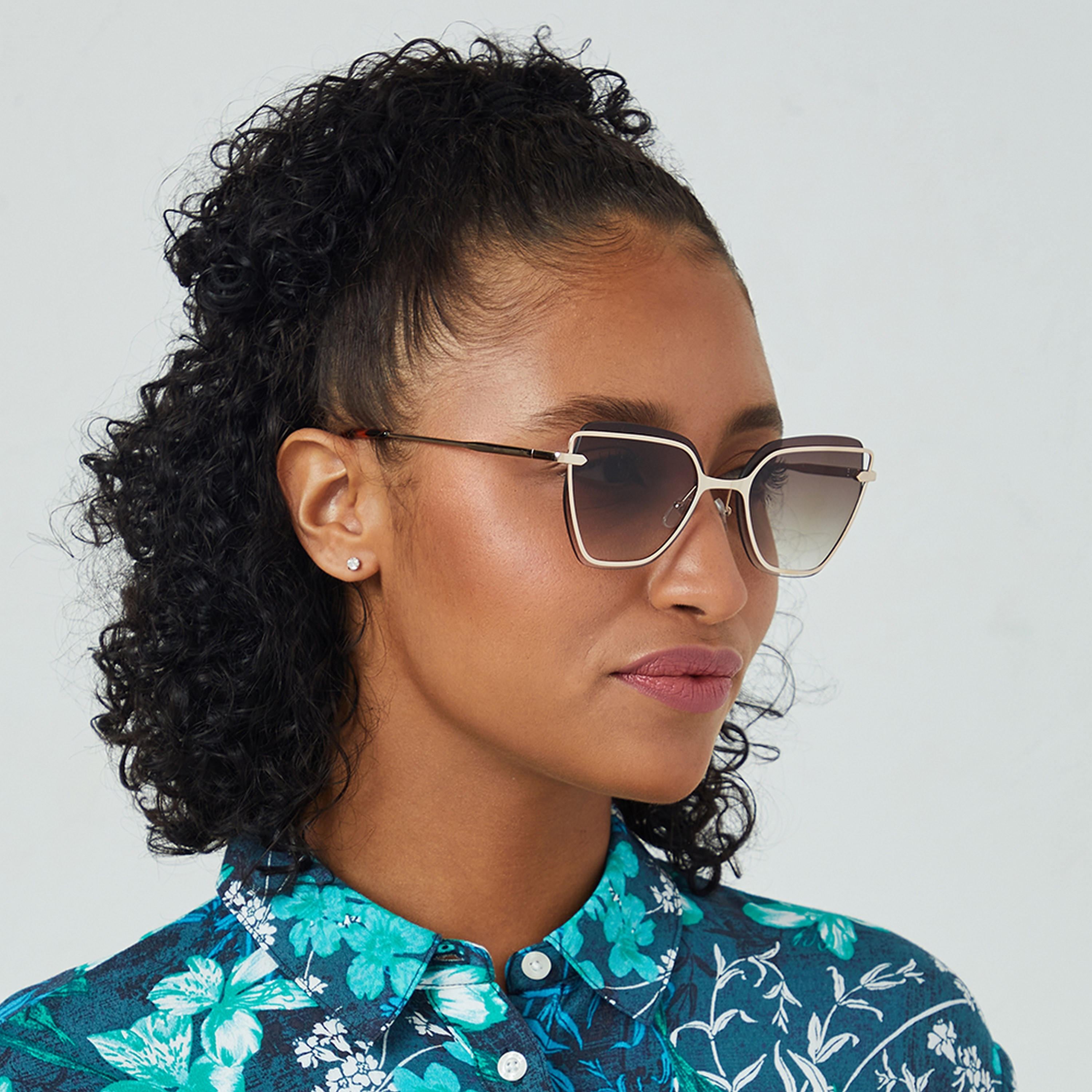 BlackOut STARLIGHT  Brown 57 mm Cat Eye Sunglasses -women-sunglasses-image-5