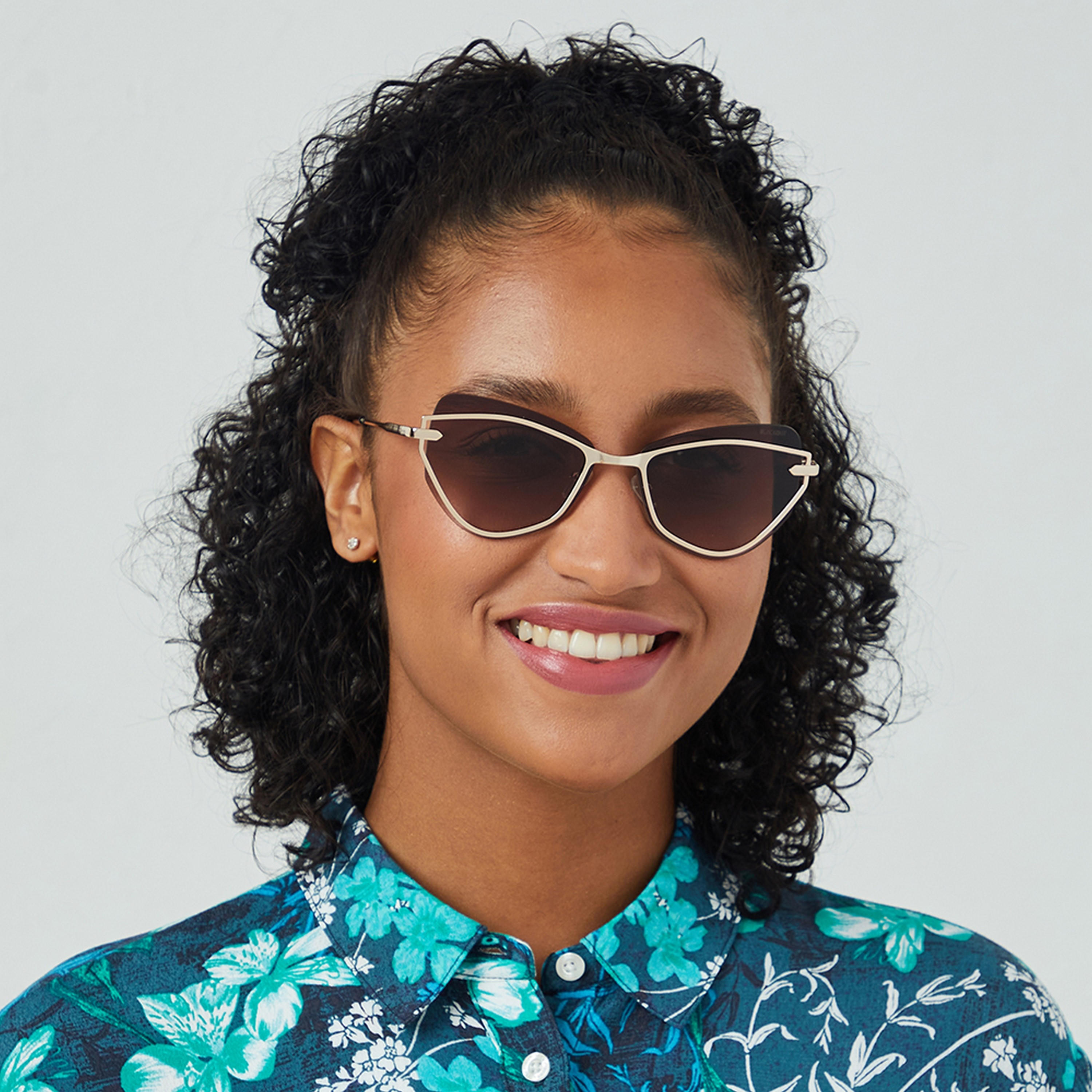 BlackOut TWILIGHT  Brown 58 mm Cat Eye Sunglasses-women-sunglasses-image-4