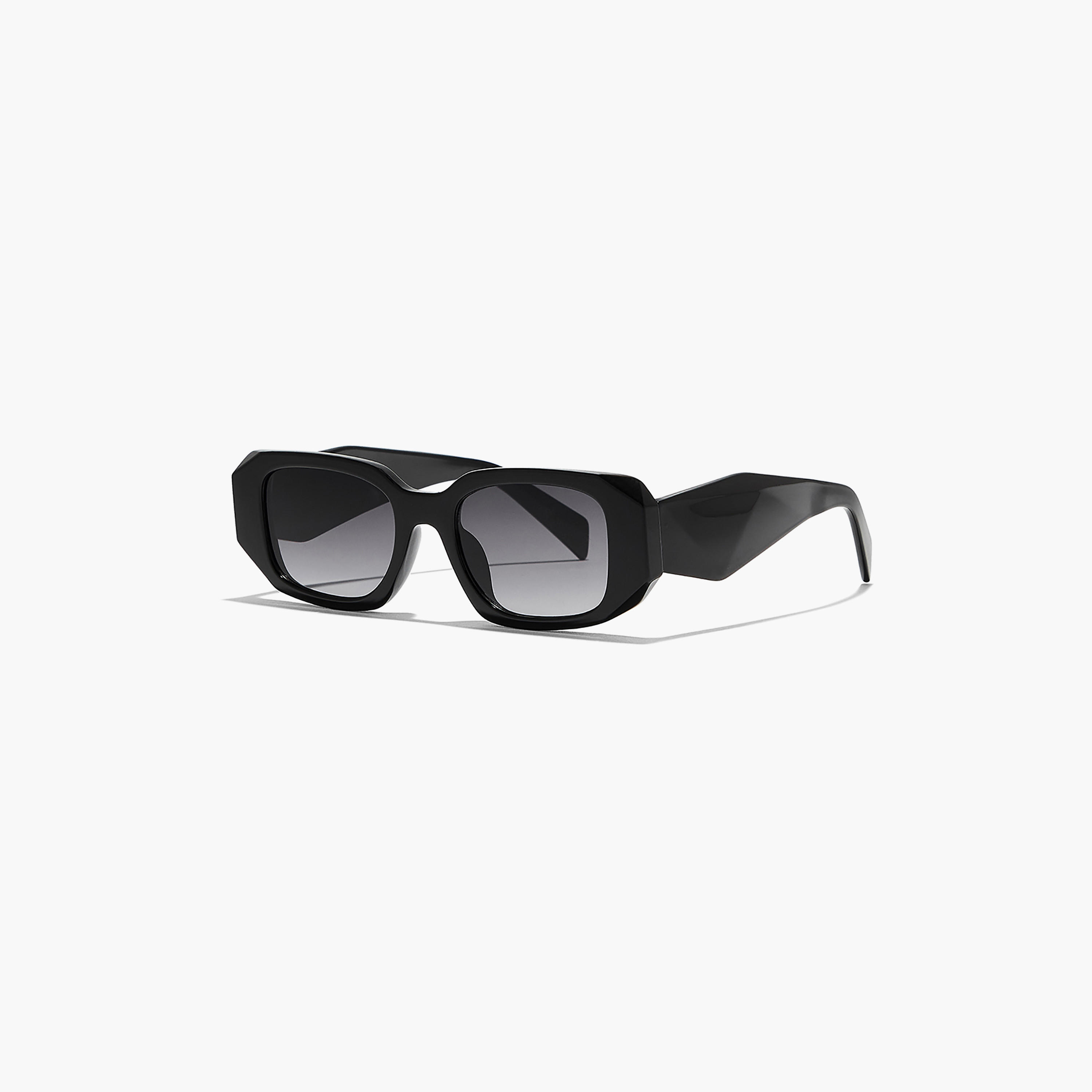 BlackOut DELTA Black 52 mm Rectangle Sunglasses -women-sunglasses-image-1