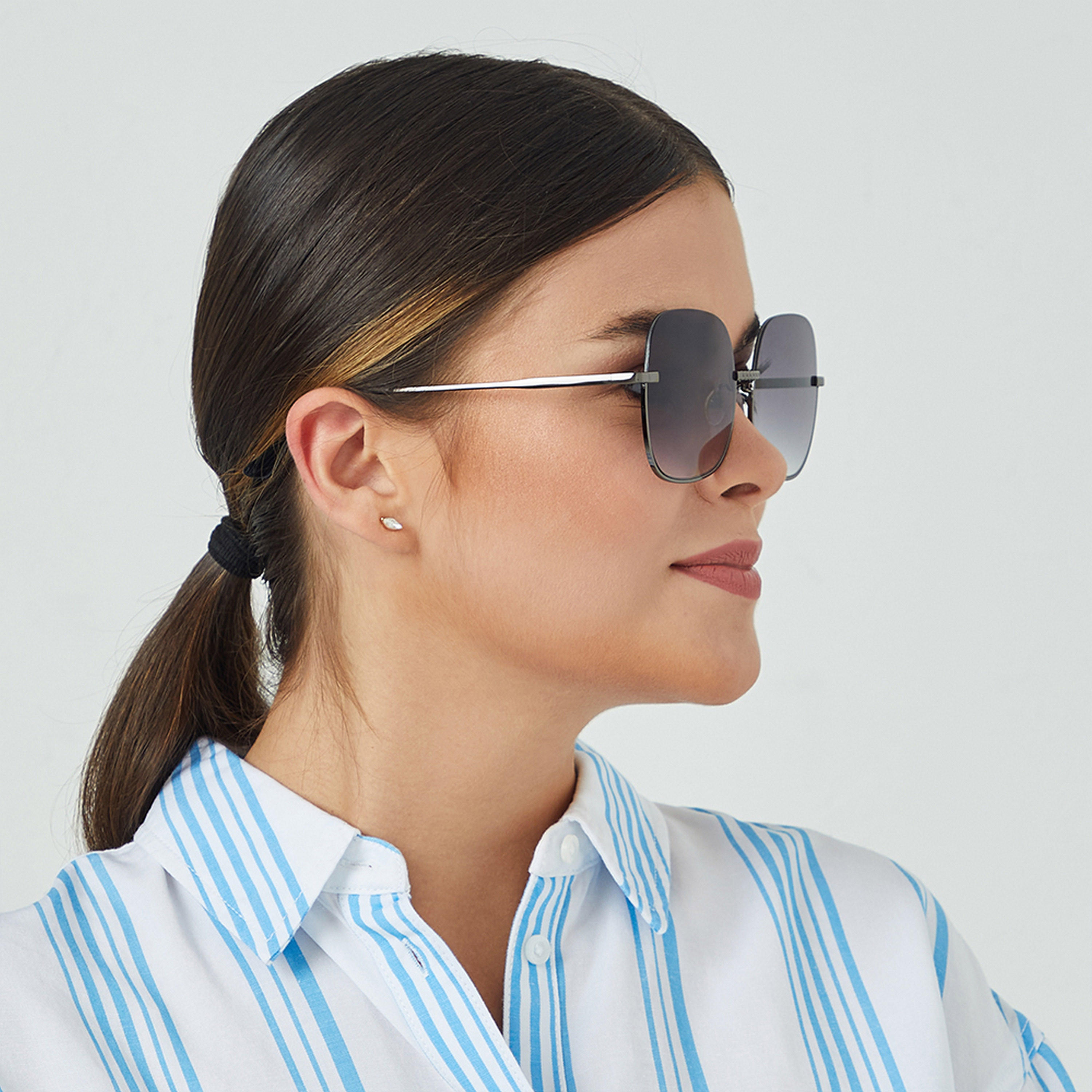 BlackOut GEO Black 59 mm Square Sunglasses -women-sunglasses-image-6