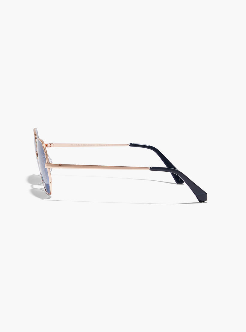 BlackOut FAMOUS Blue 53 mm Geometric Sunglasses -women-sunglasses-image-4