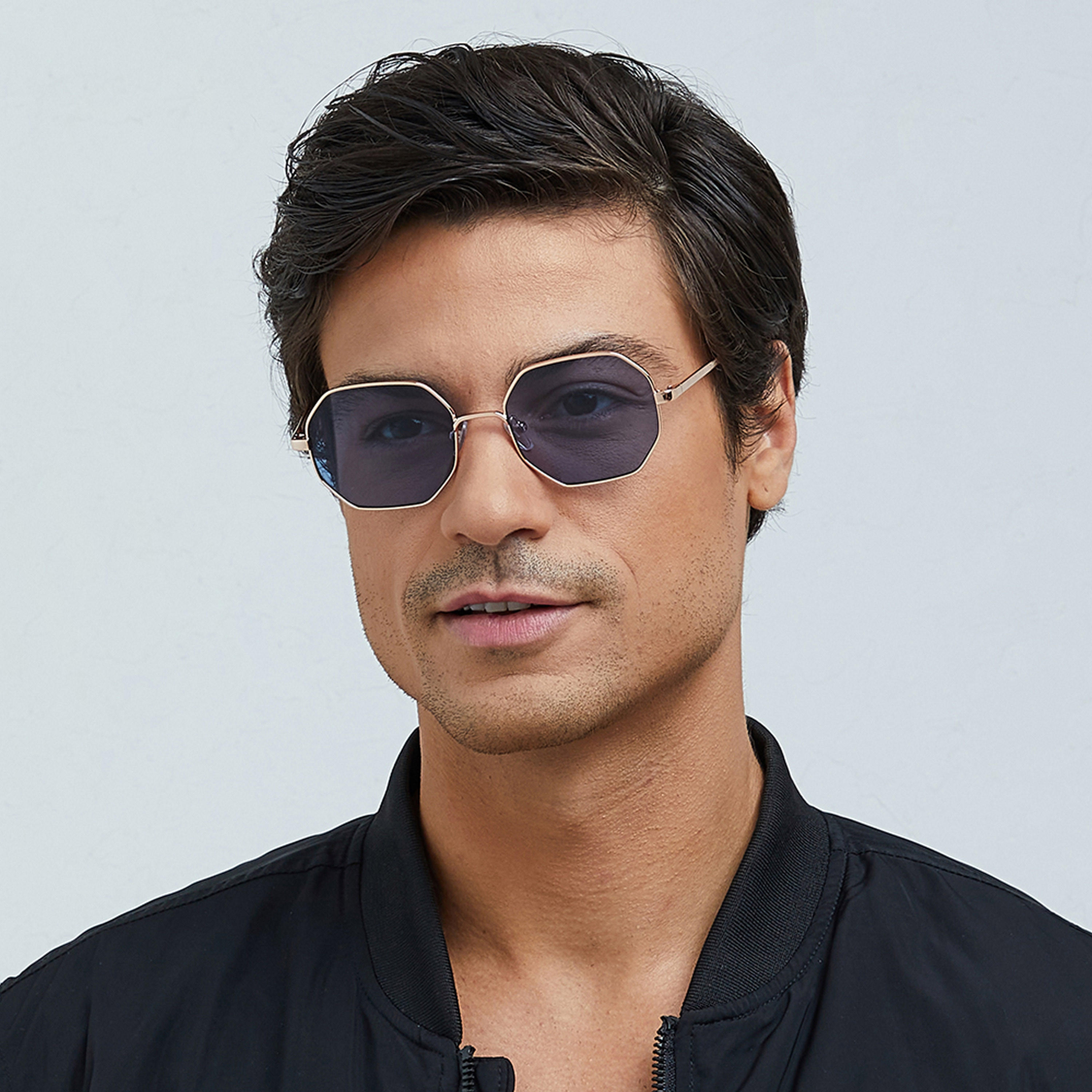 BlackOut FAMOUS  Blue 53 mm Geometric Sunglasses -women-sunglasses-image-6