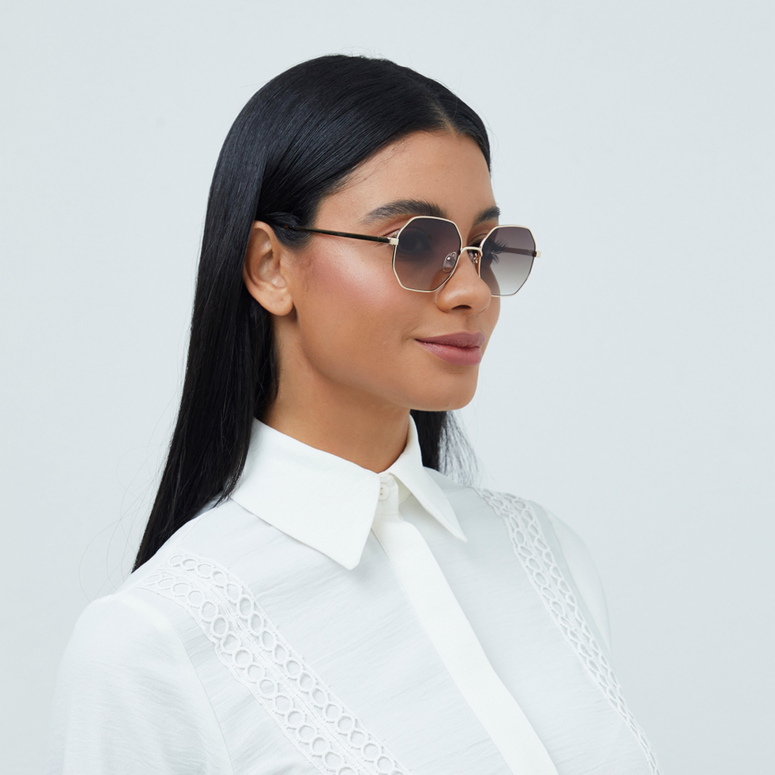 BlackOut FAMOUS  Brown 53 mm Geometric Sunglasses -women-sunglasses-image-5