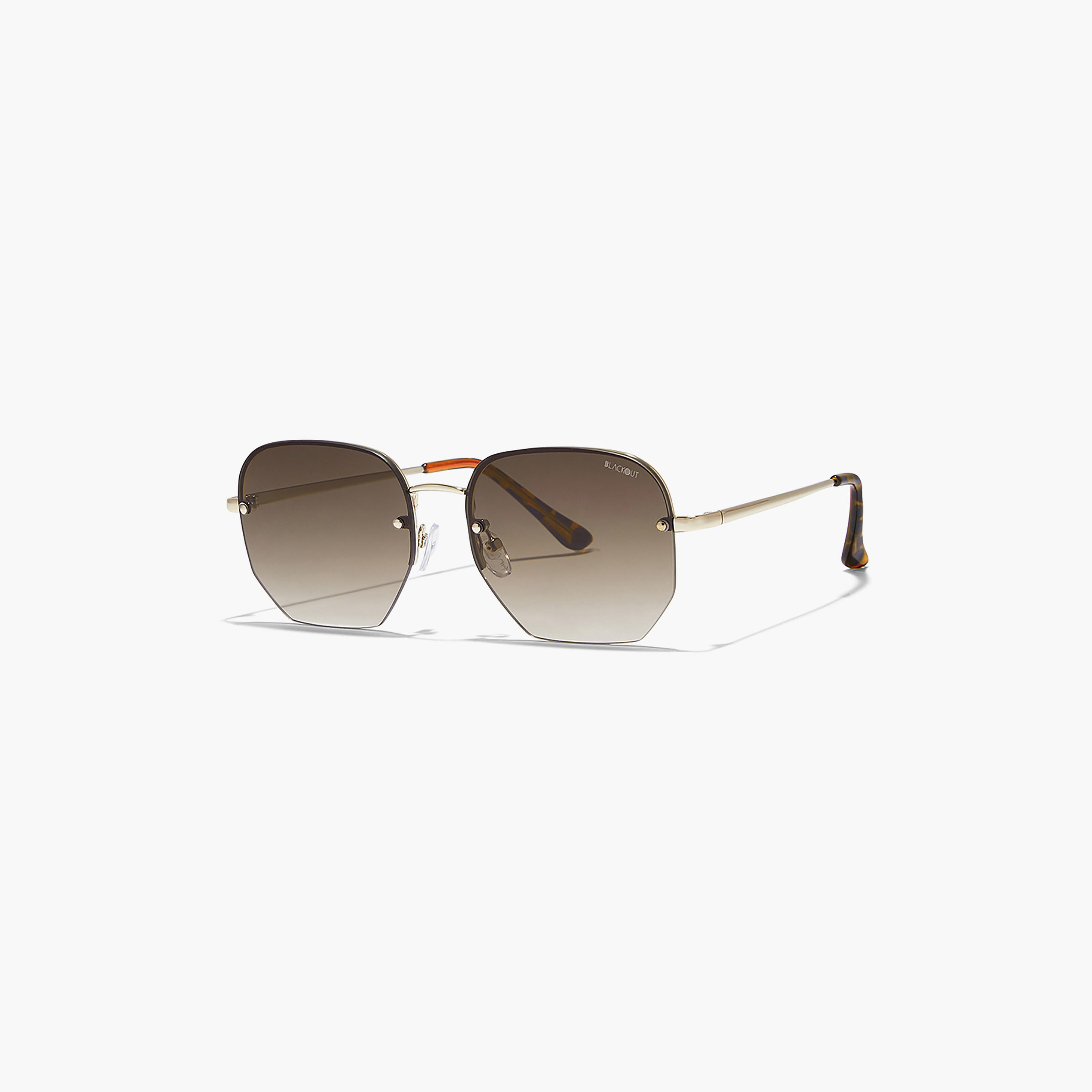 BlackOut NINA  Brown 57 mm Geometric Sunglasses -women-sunglasses-image-1