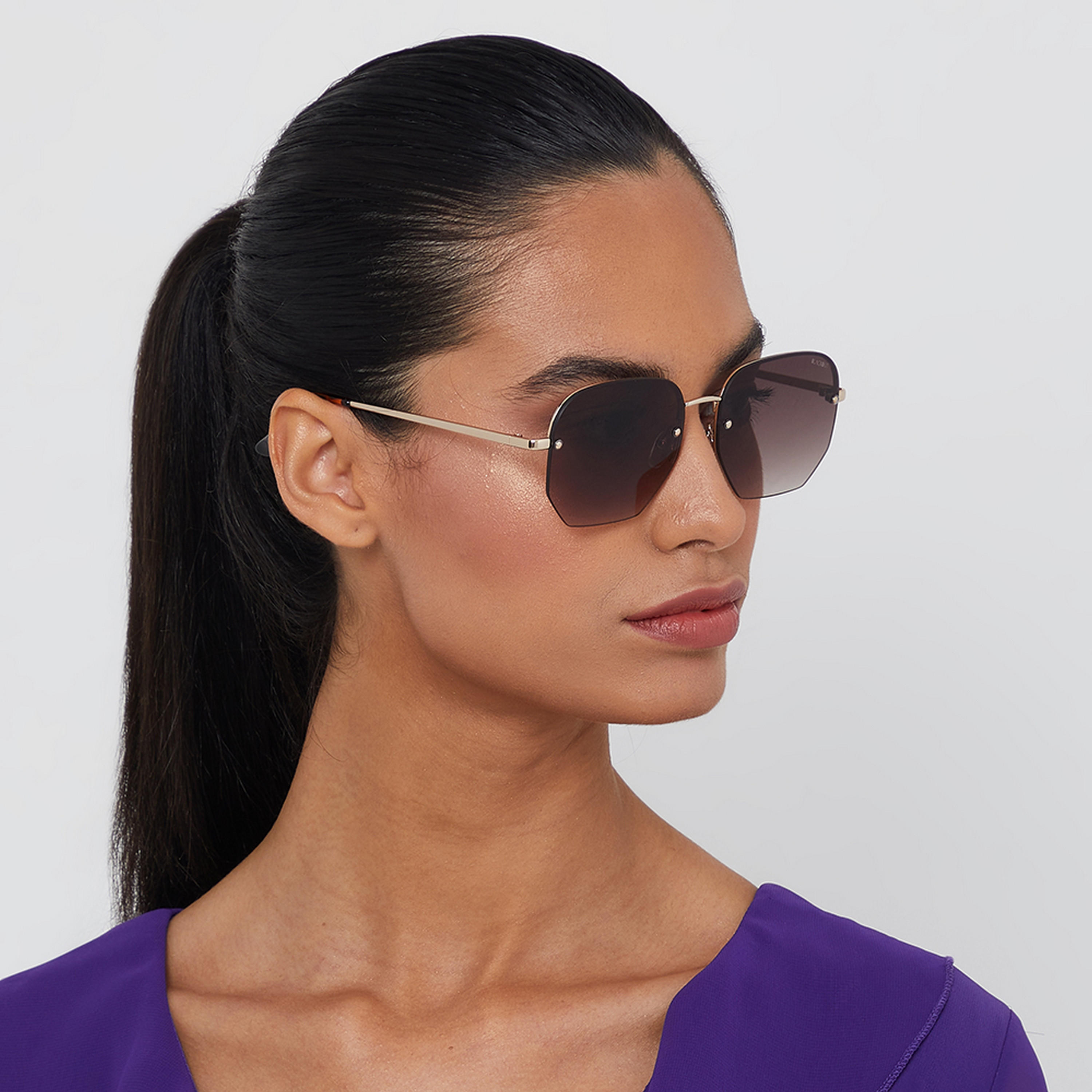 BlackOut NINA  Brown 57 mm Geometric Sunglasses -women-sunglasses-image-5