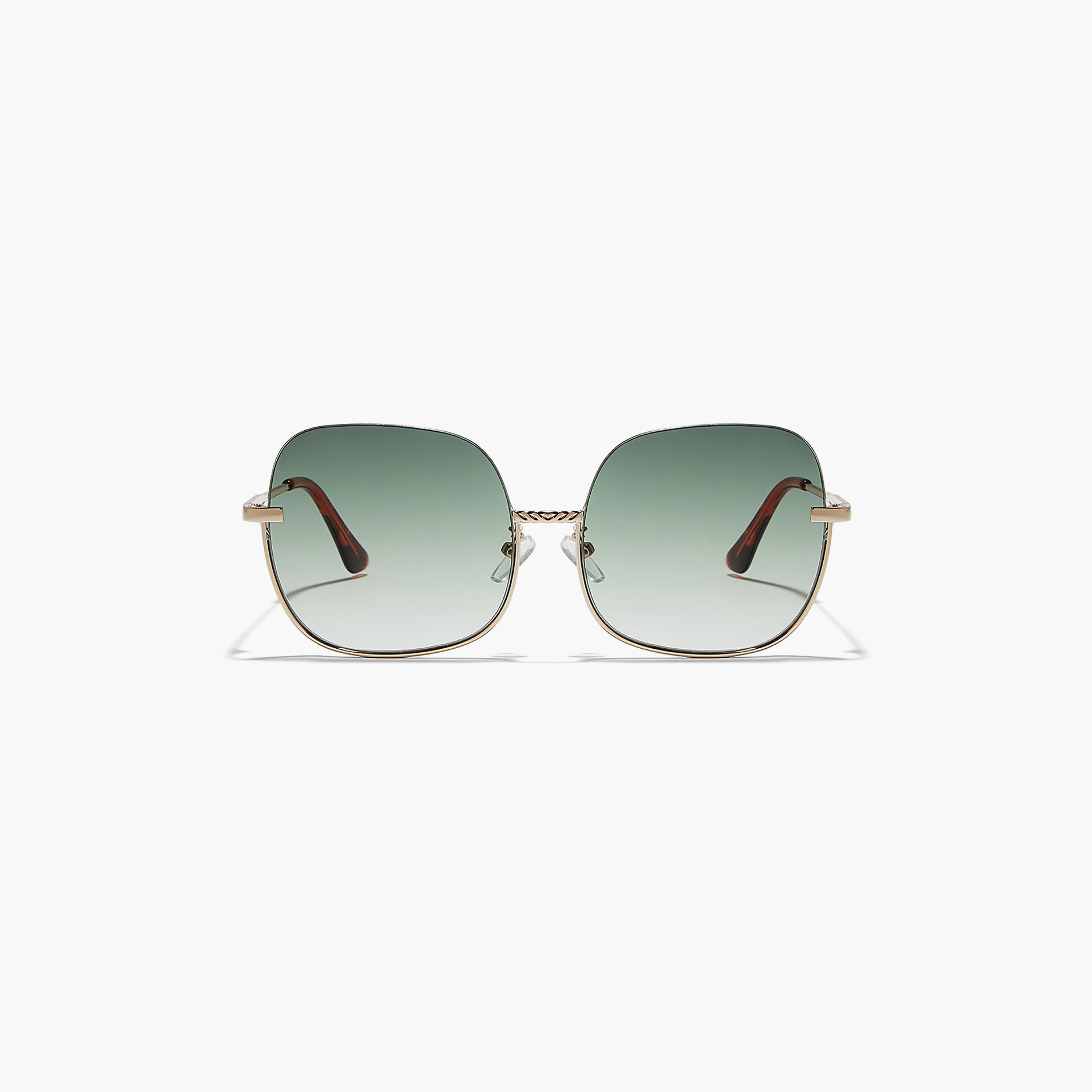 BlackOut GEO  Green 59 mm Square Sunglasses -women-sunglasses-image-2