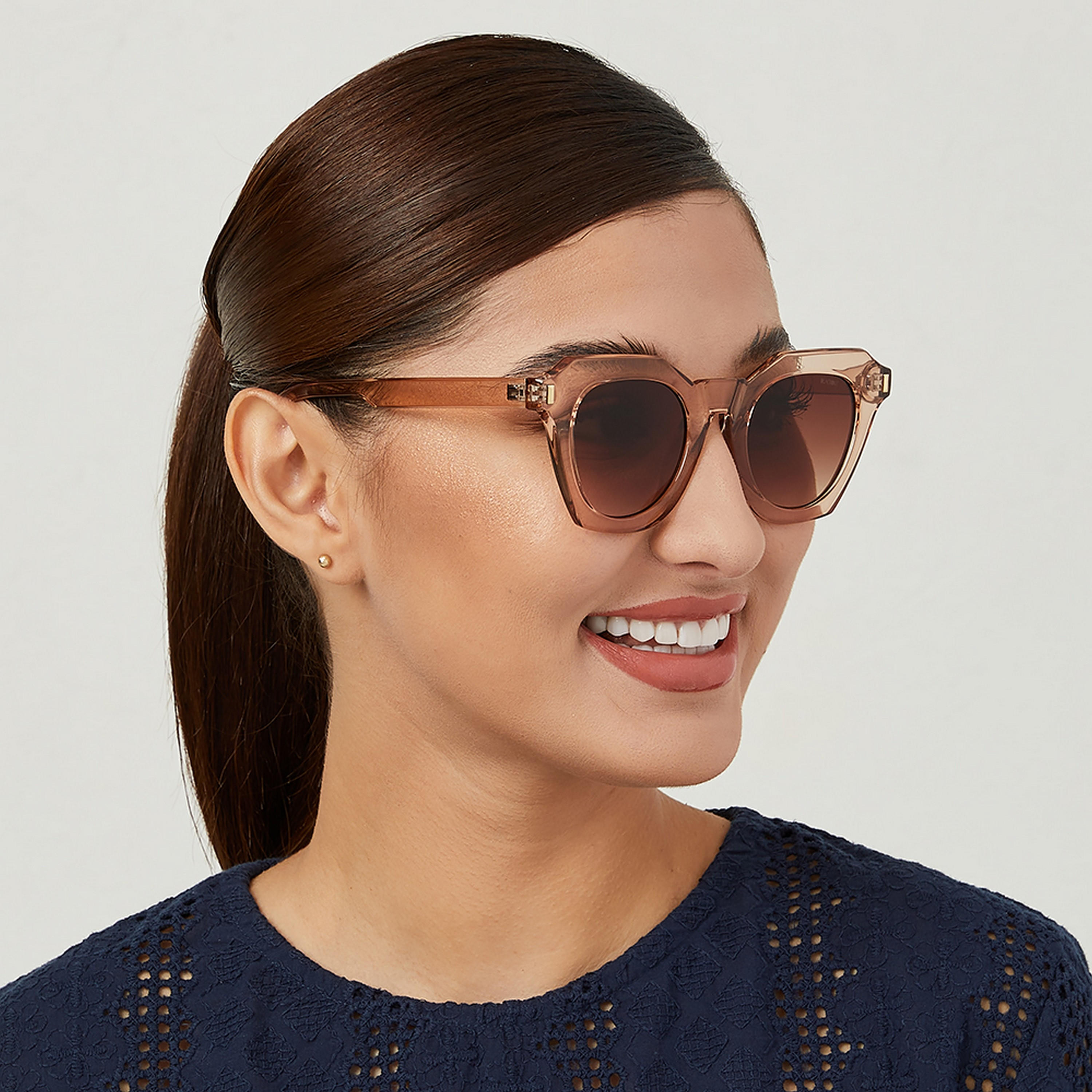 BlackOut WINONA  Brown 42 mm Square Sunglasses-women-sunglasses-image-5