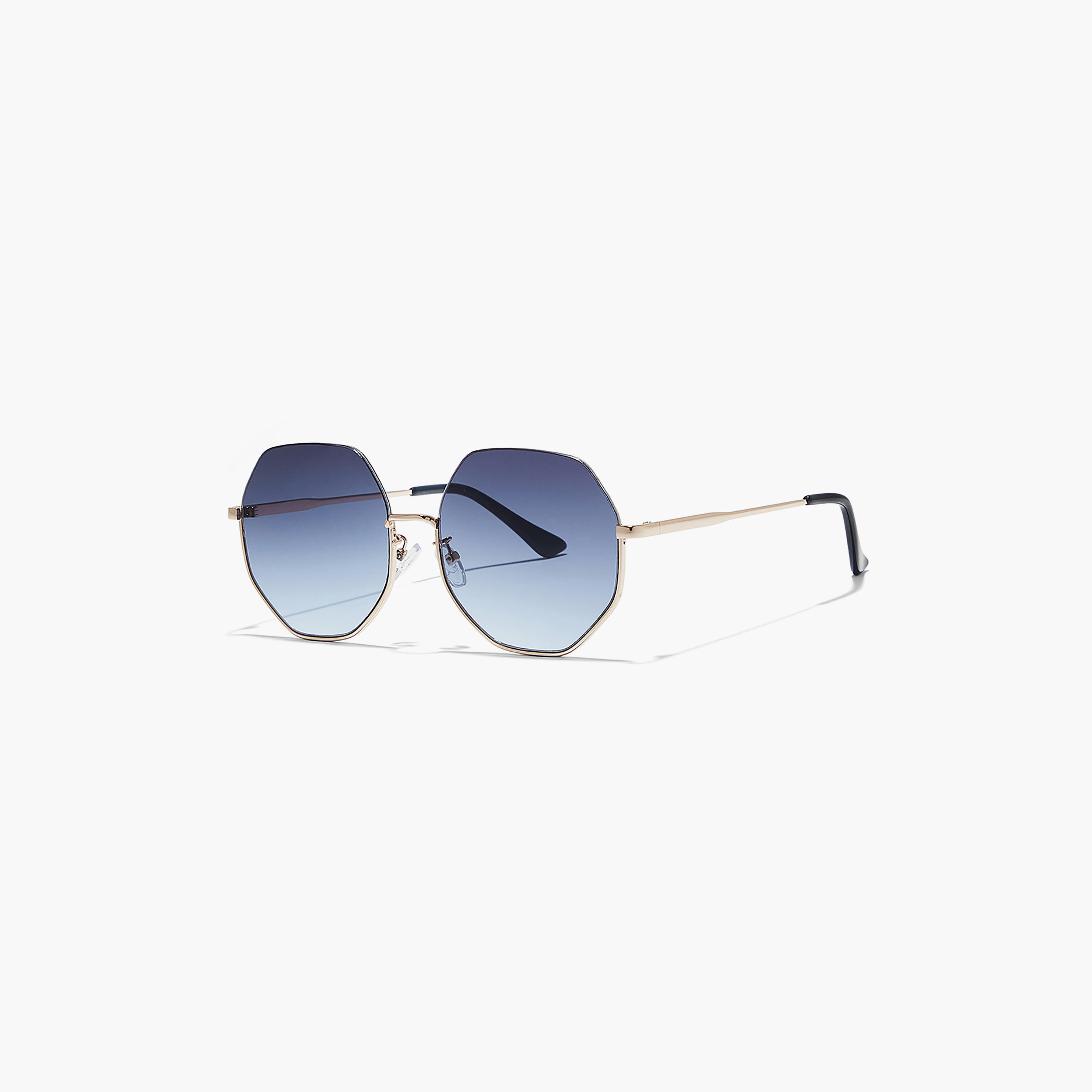 BlackOut HEXA  Blue 58 mm Geometric Sunglasses -women-sunglasses-image-1